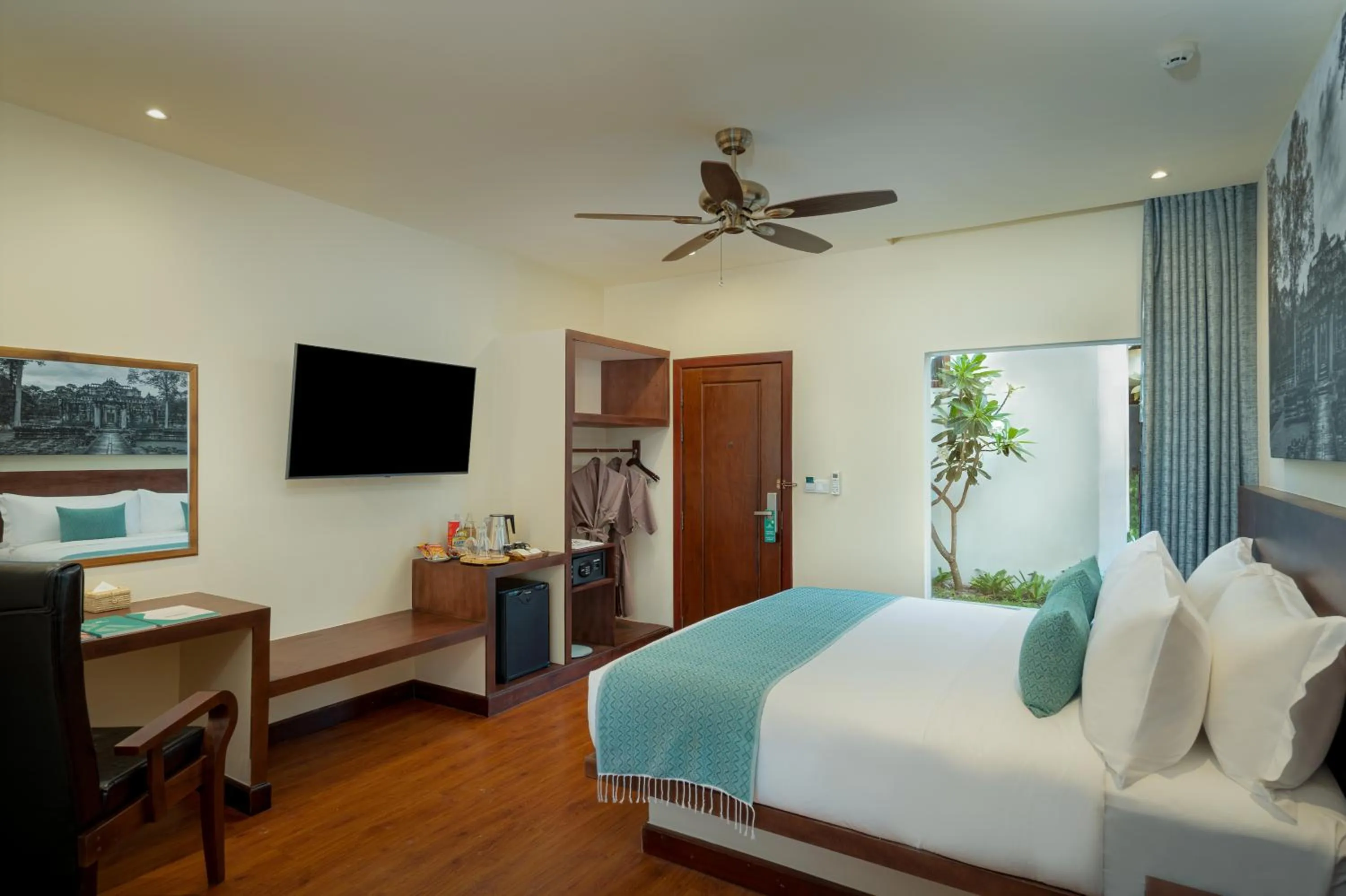 Bed in Amatak Boutique Hotel