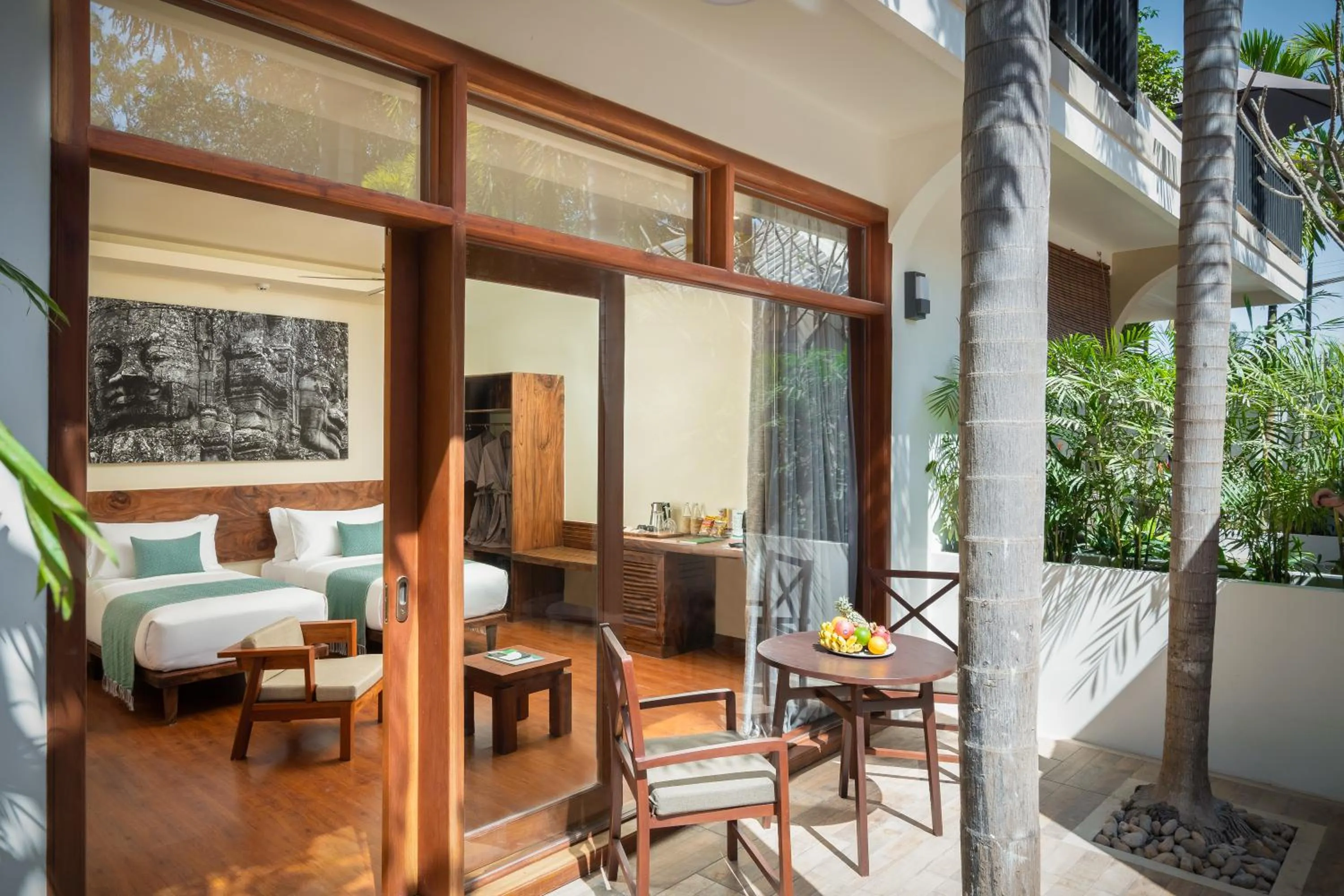 Patio in Amatak Boutique Hotel