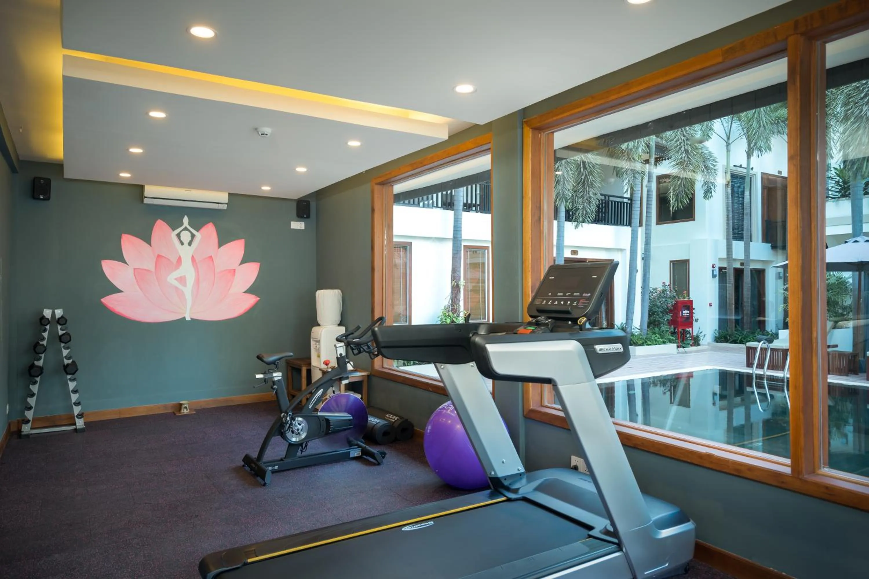 Fitness centre/facilities in Amatak Boutique Hotel