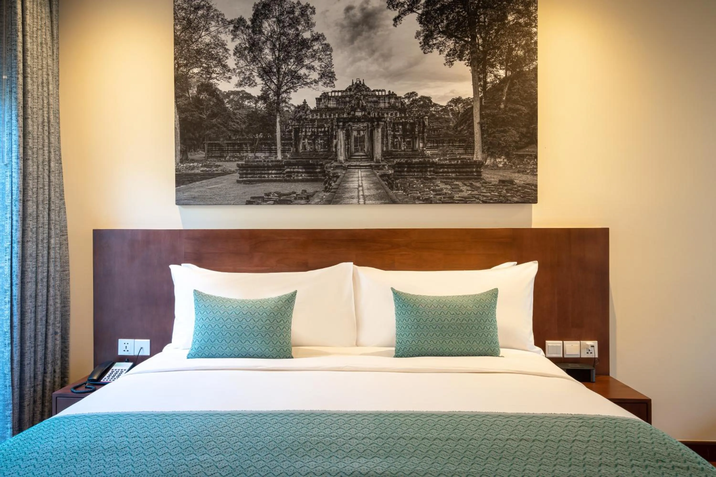 Bed in Amatak Boutique Hotel