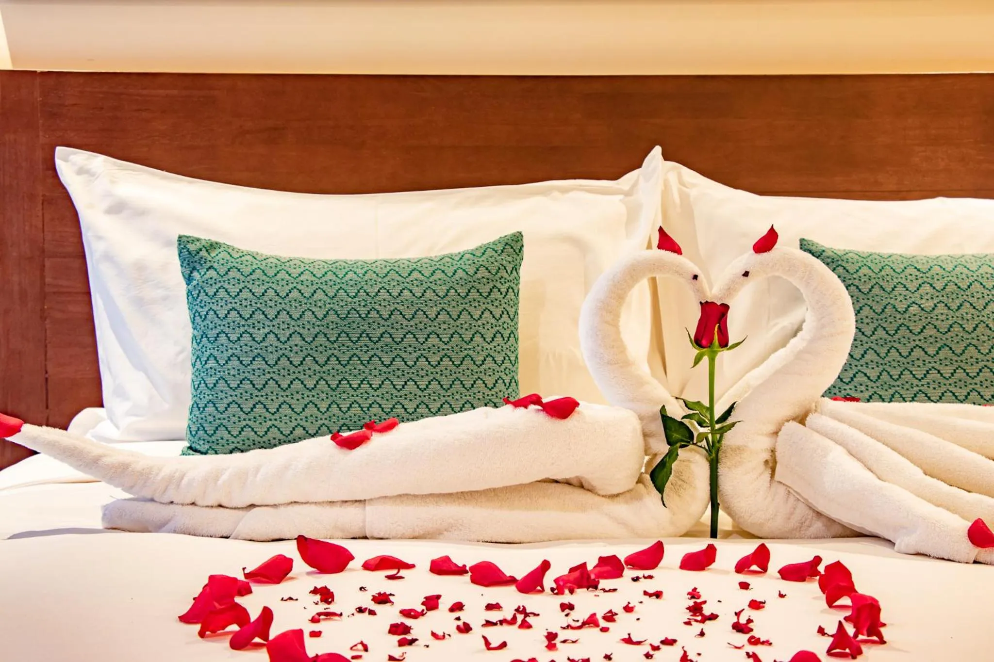 Bed in Amatak Boutique Hotel