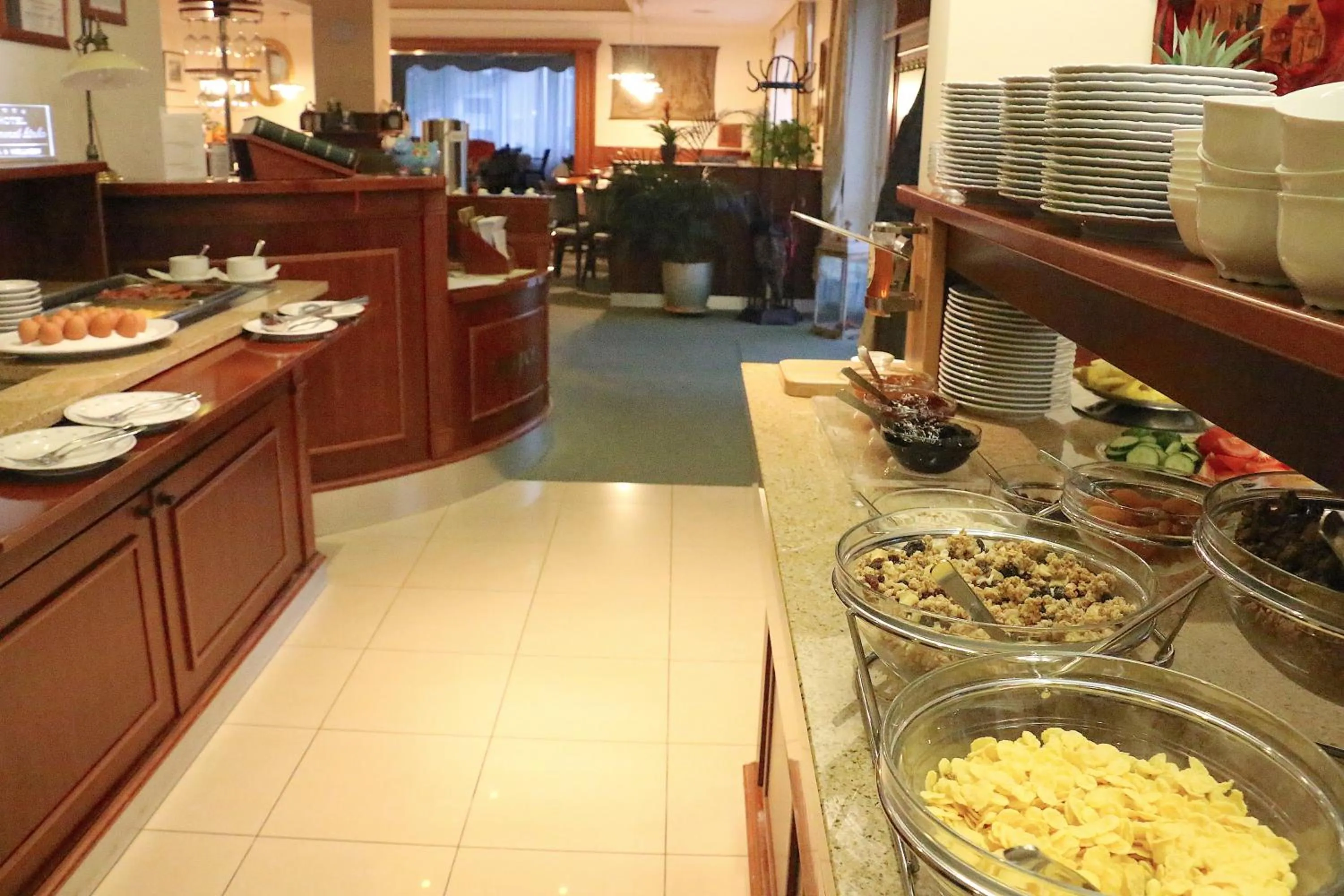 Buffet breakfast in Komorni Hurka