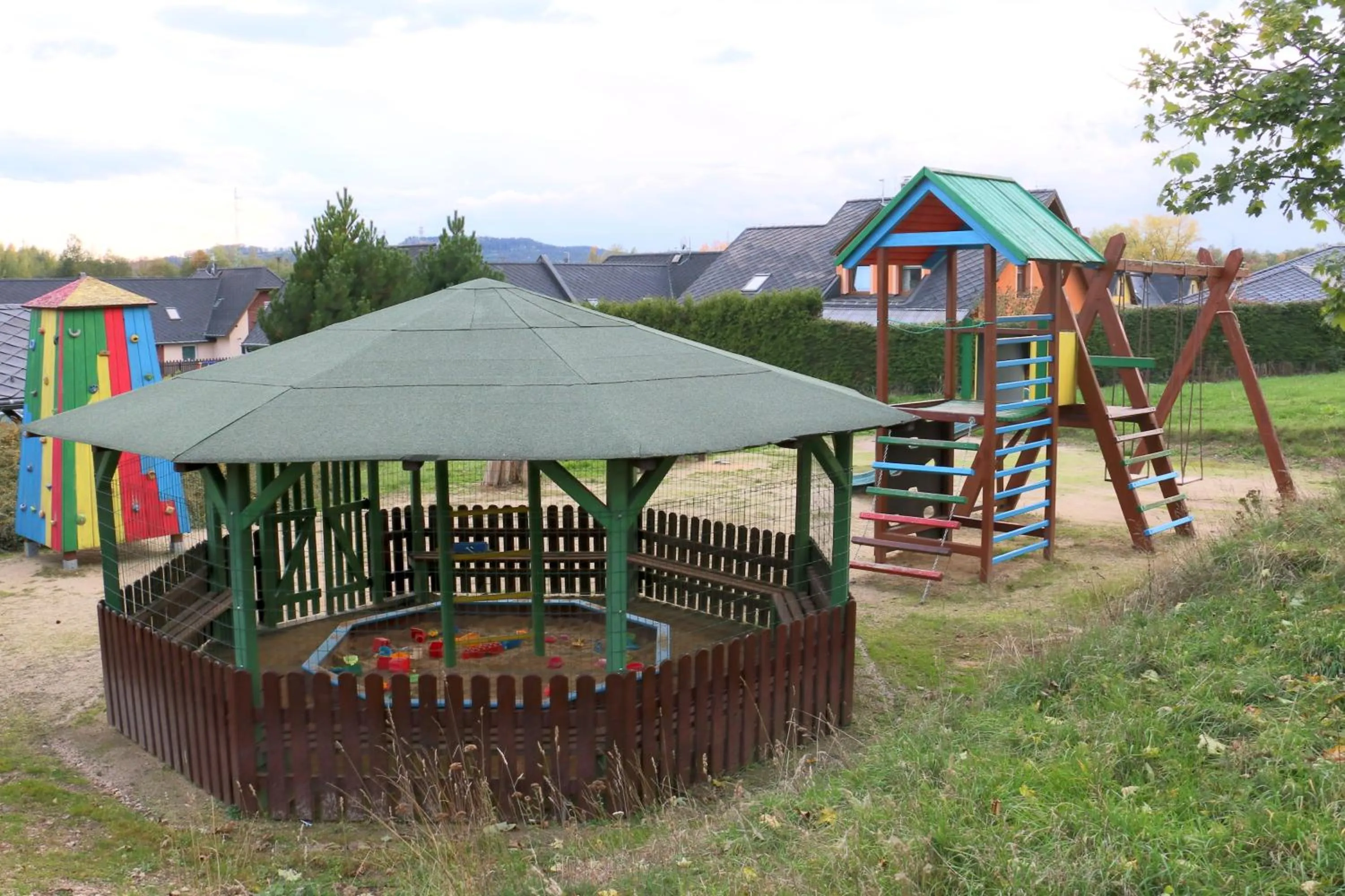 Children play ground in Komorni Hurka