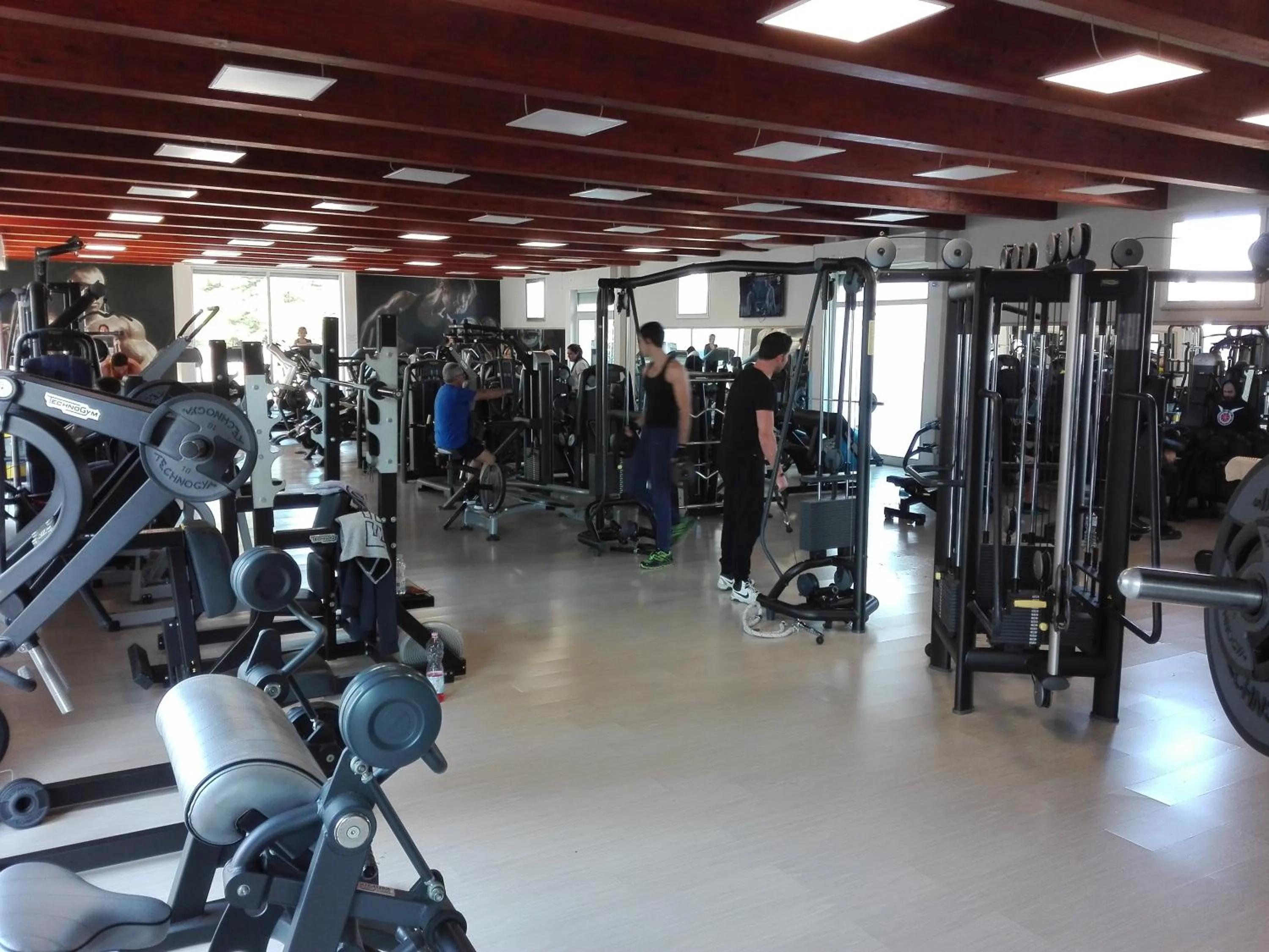 Fitness centre/facilities in Aparthotel Masseria Villa Marchesi