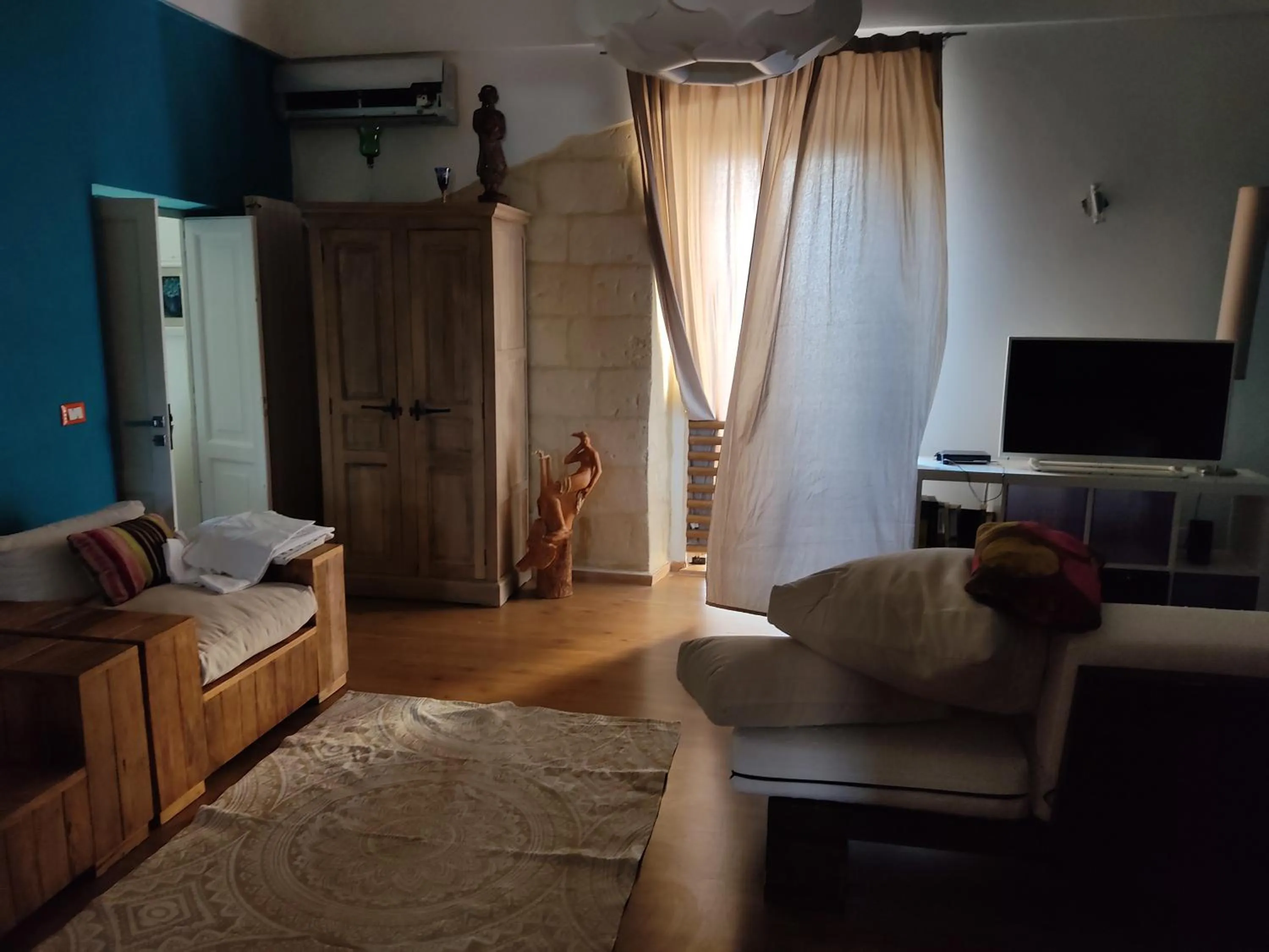 Living room in Aparthotel Masseria Villa Marchesi