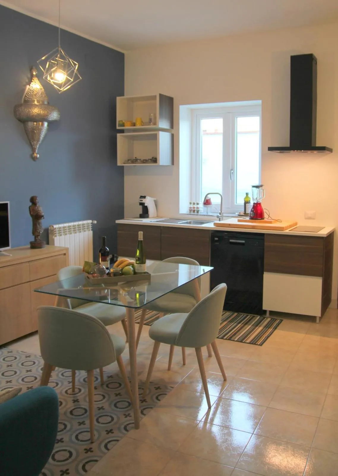 Kitchen or kitchenette in Aparthotel Masseria Villa Marchesi