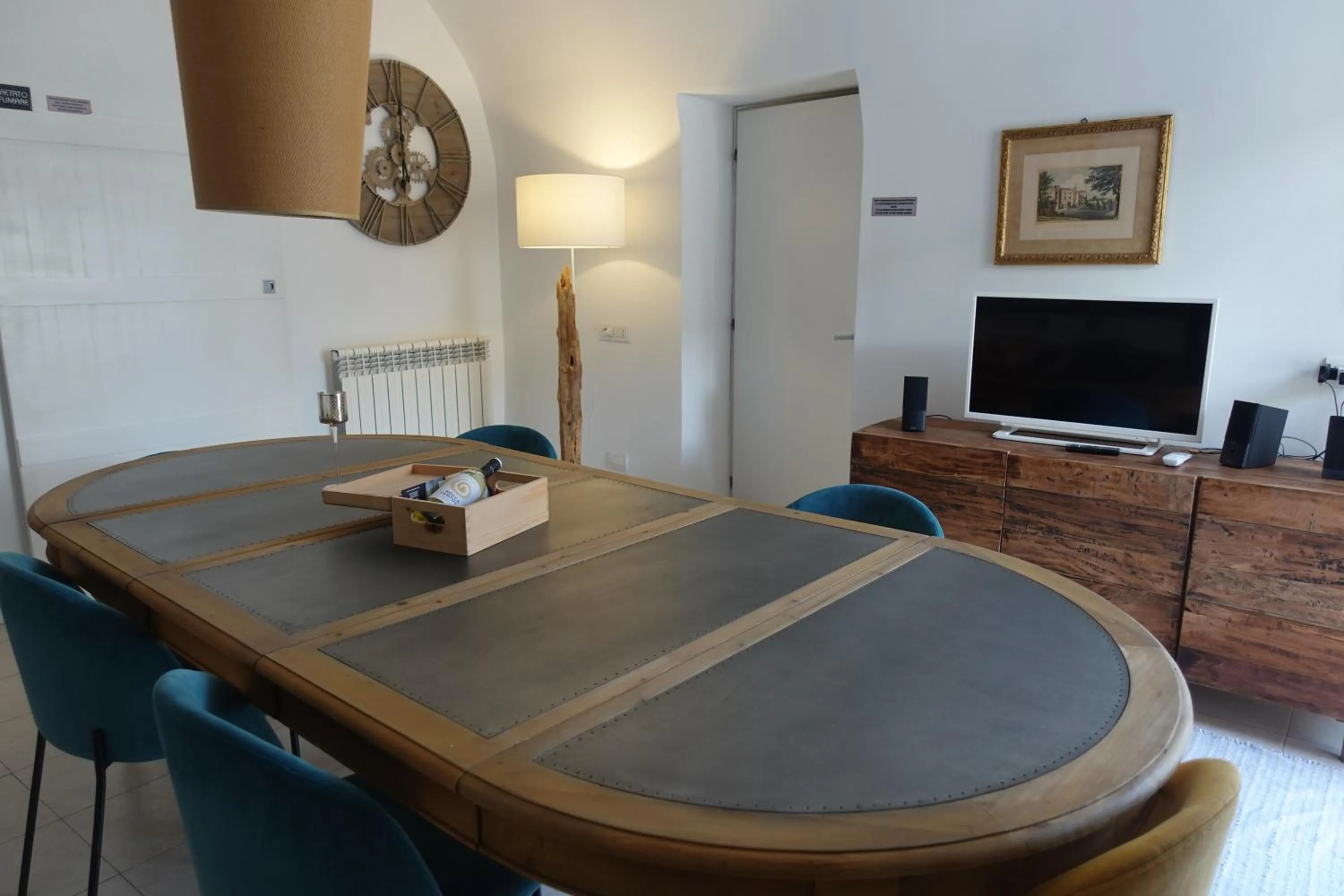 Kitchen or kitchenette in Aparthotel Masseria Villa Marchesi