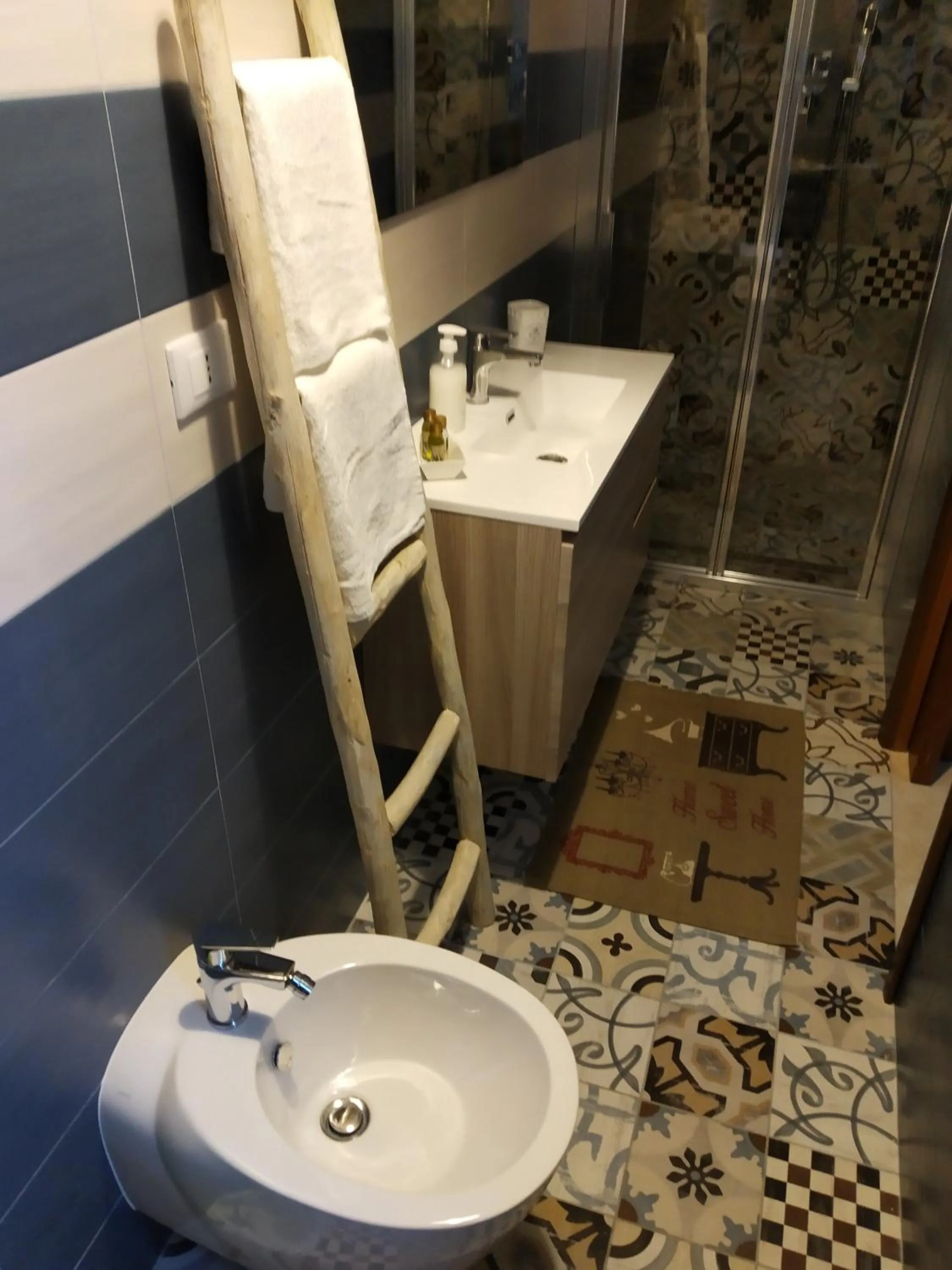 Bathroom in Aparthotel Masseria Villa Marchesi