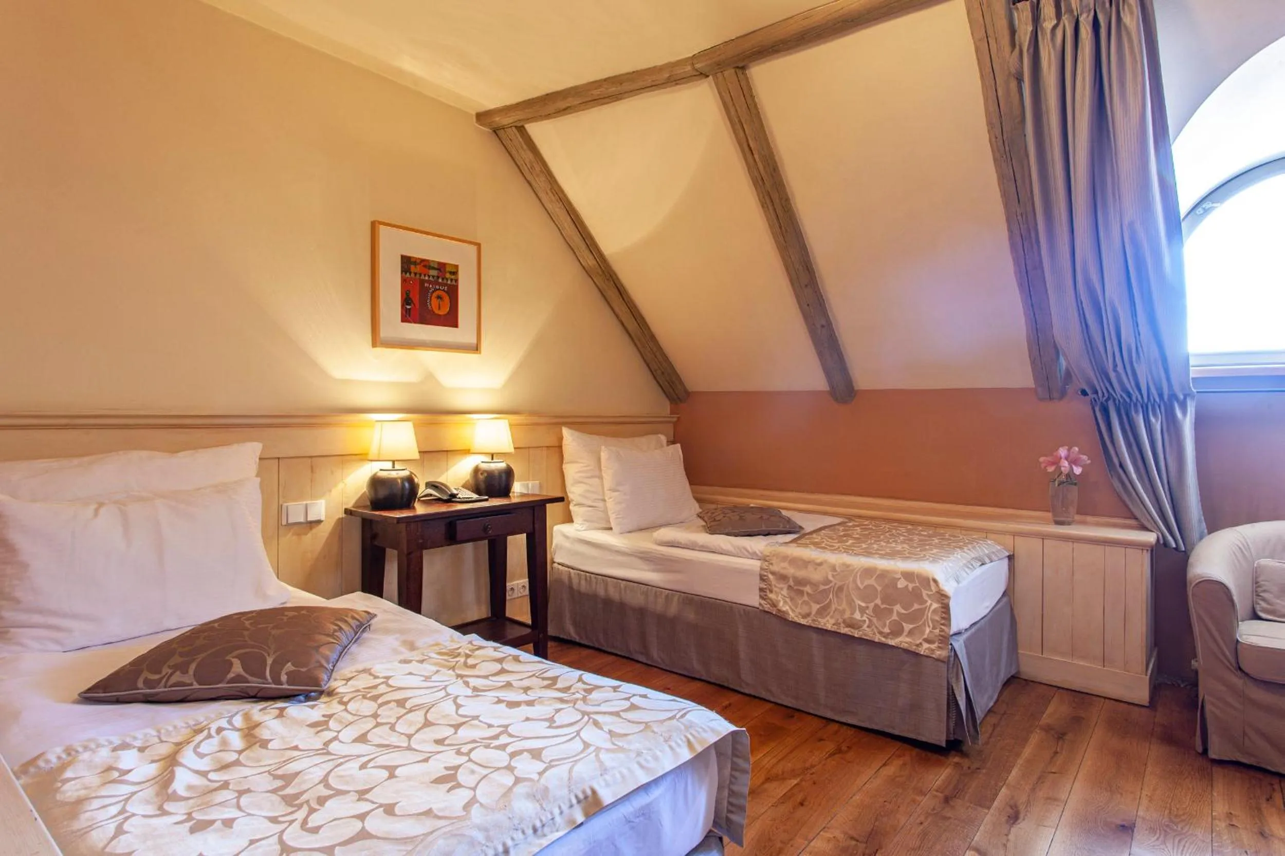 Bed in Boutique Hotel Nautilus