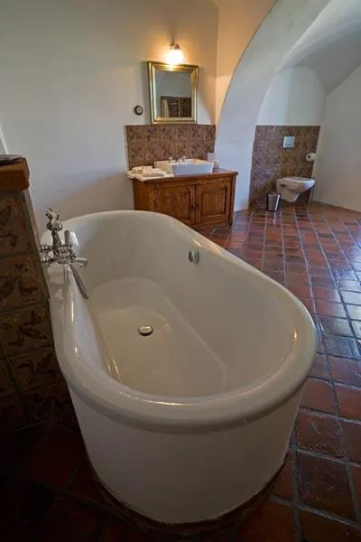 Bathroom in Zamek Zabreh