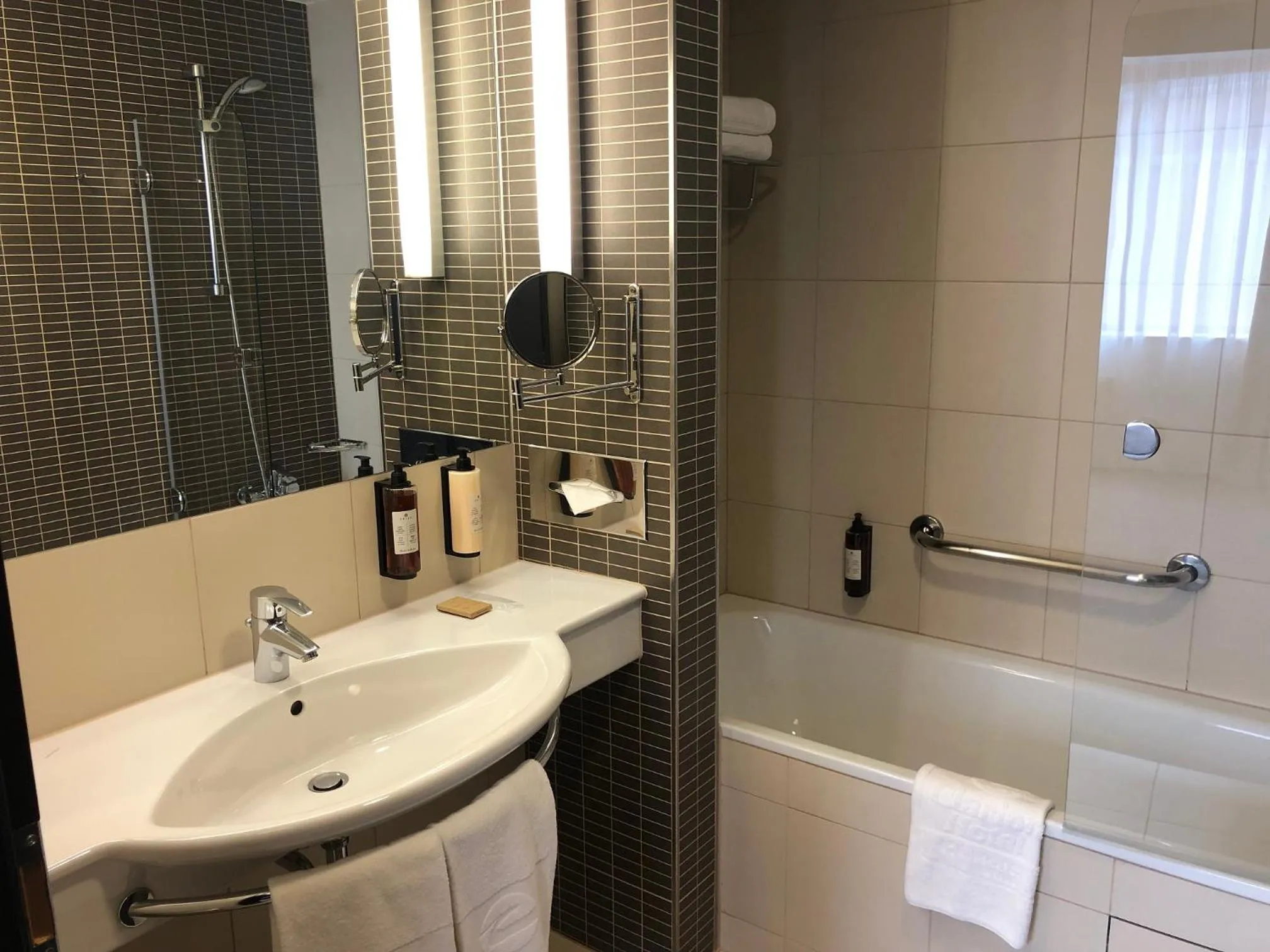 Bathroom in Clarion Congress Hotel Prague