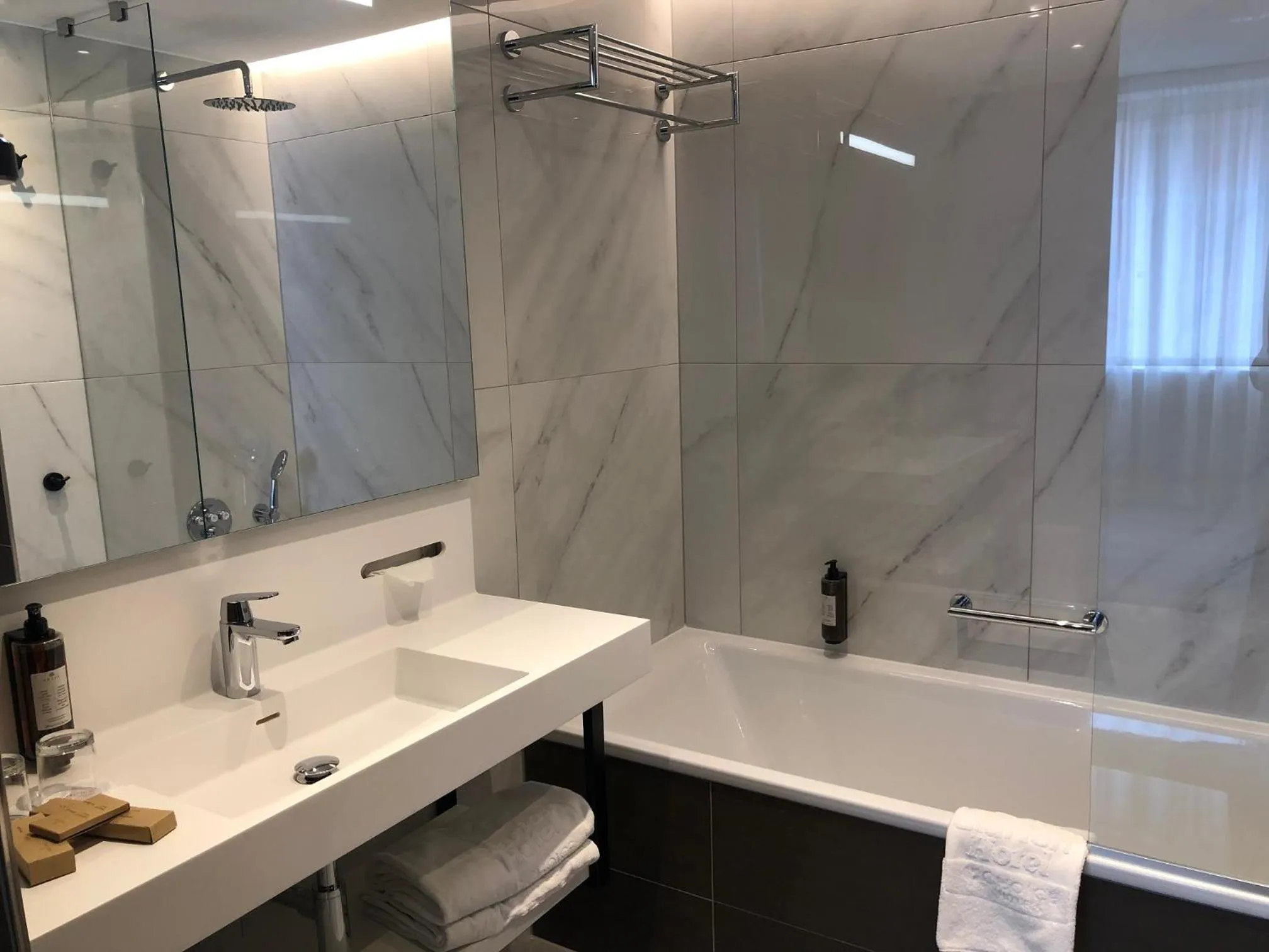 Bathroom in Clarion Congress Hotel Prague