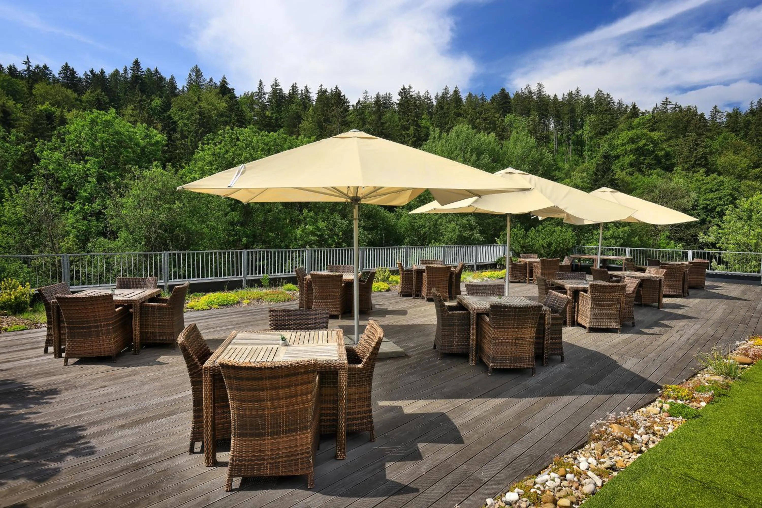 Balcony/Terrace in Omnia Hotel Relax & Wellness