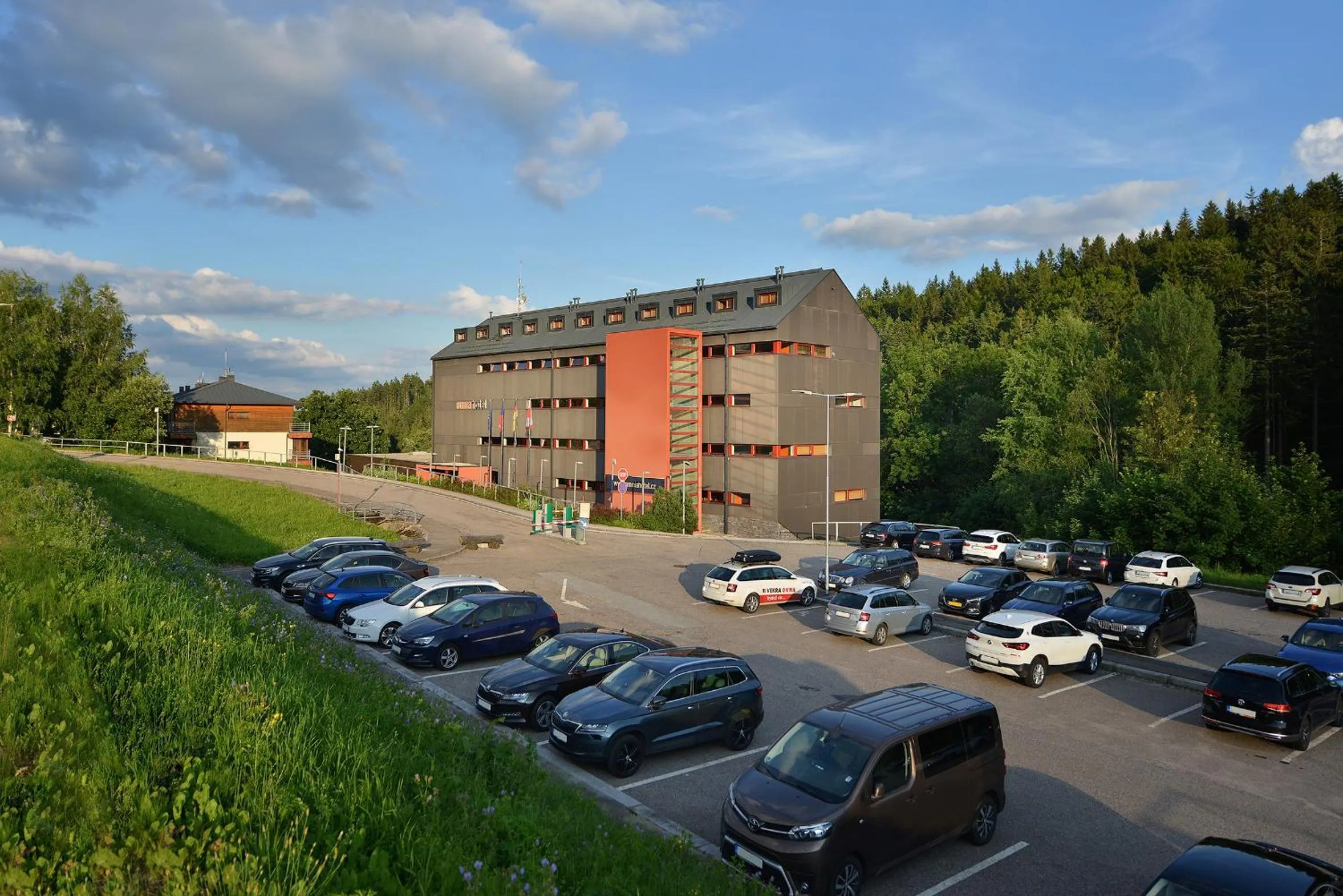 Property building in Omnia Hotel Relax & Wellness