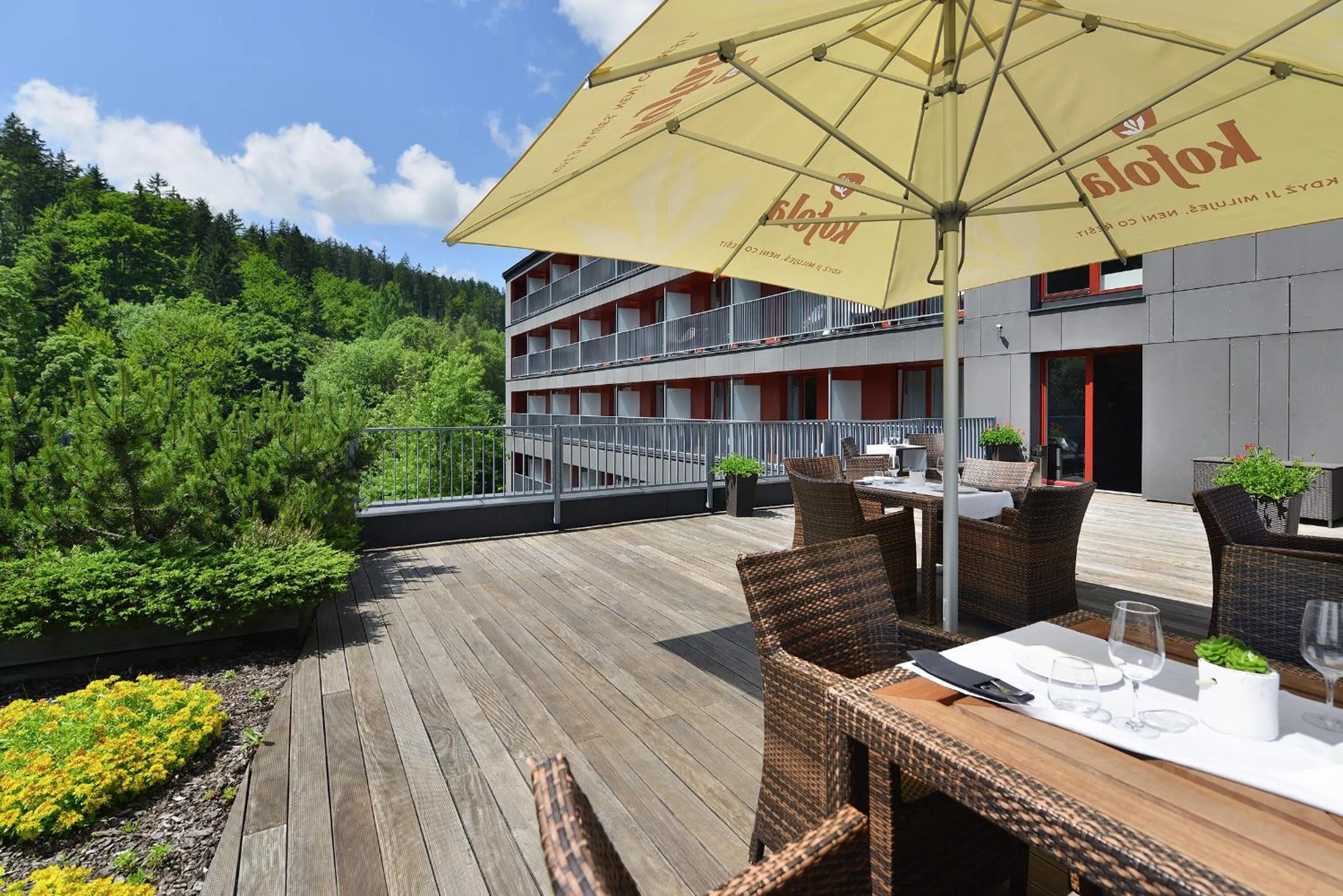 Property building in Omnia Hotel Relax & Wellness