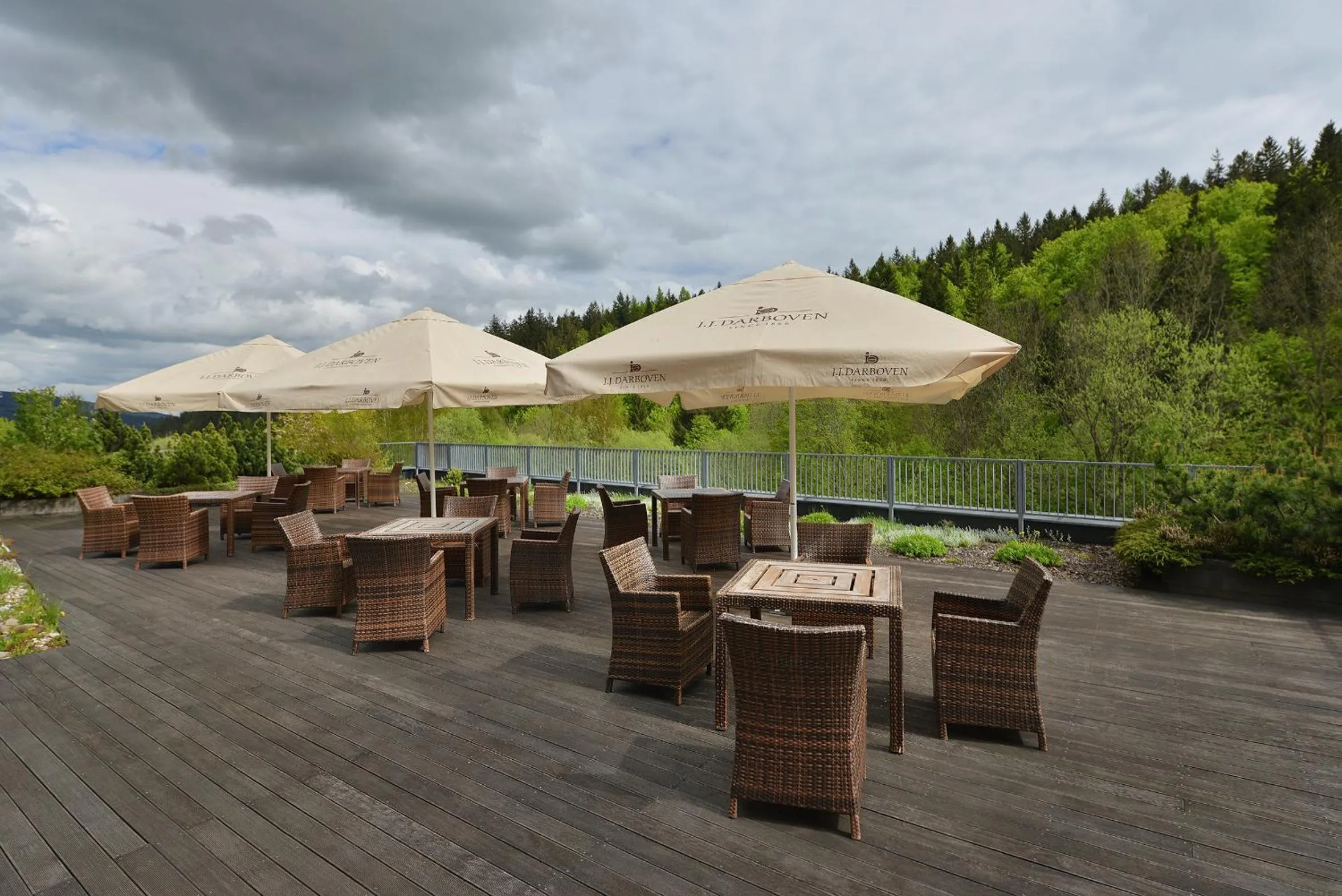 Patio in Omnia Hotel Relax & Wellness