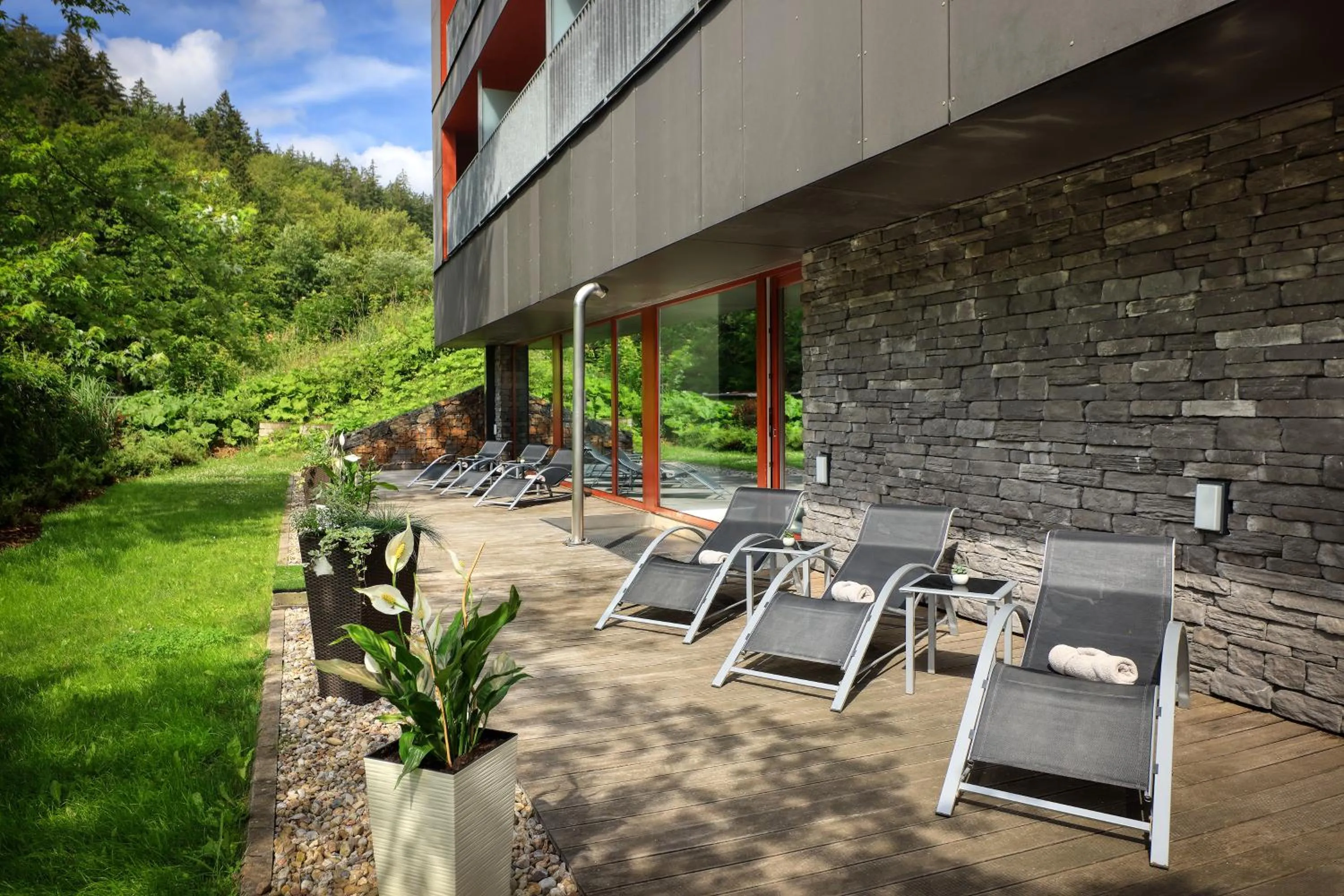 Garden in Omnia Hotel Relax & Wellness