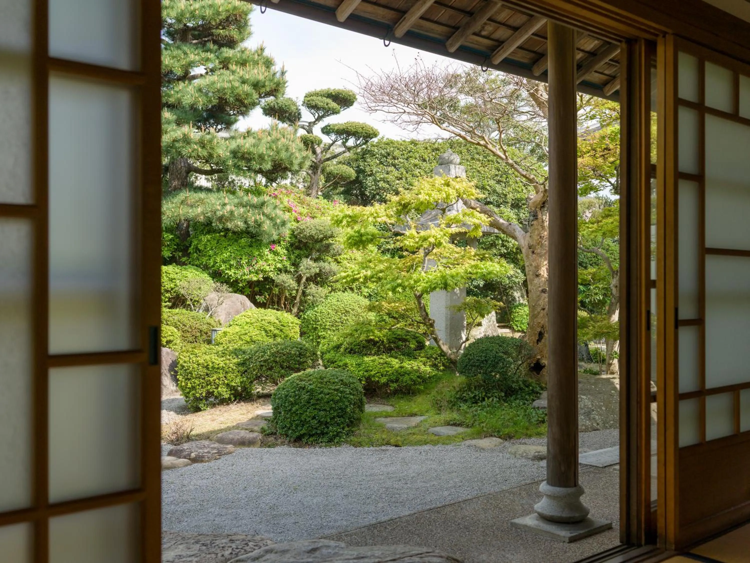 Garden in Hagi No Yado Tomoe