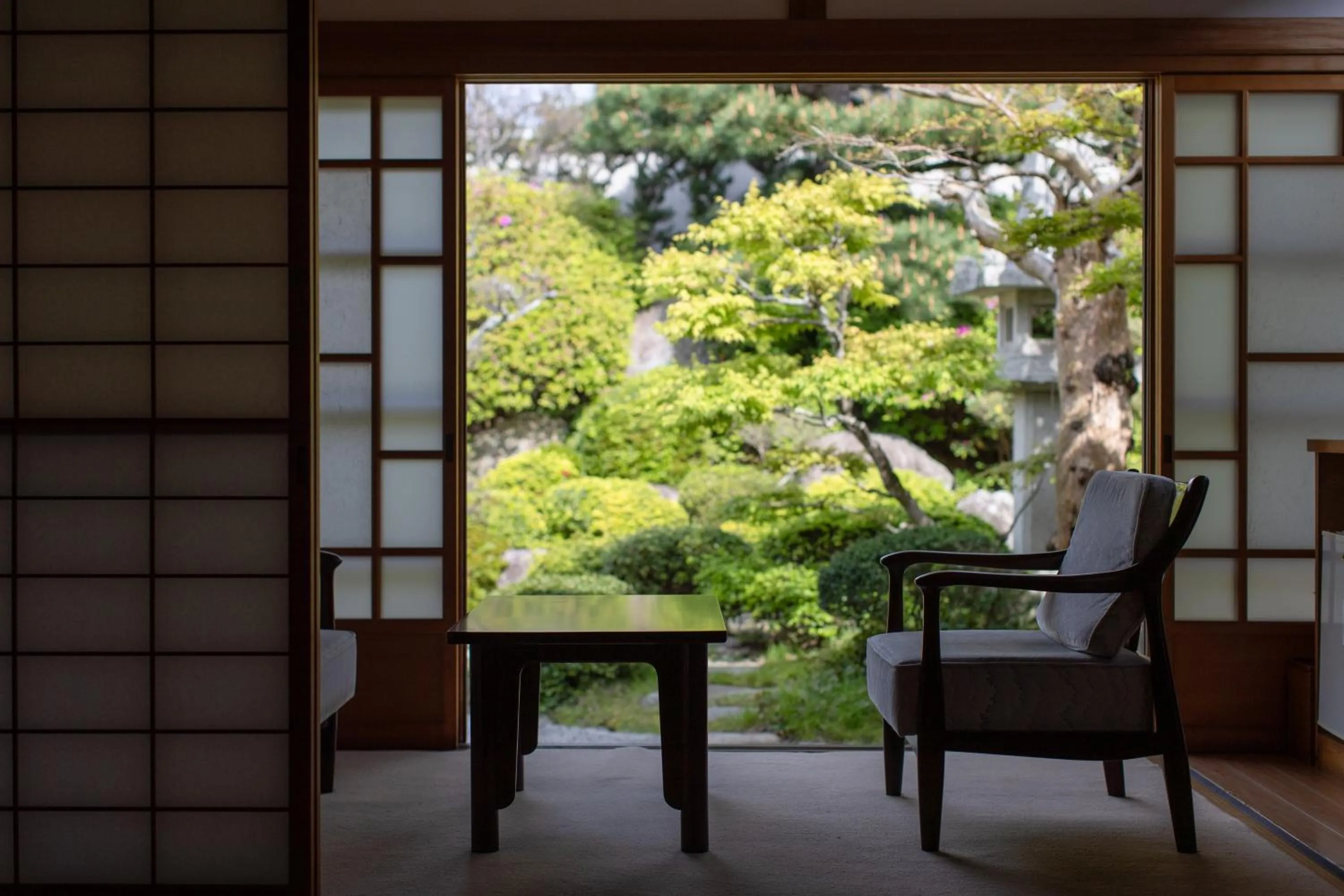 Garden in Hagi No Yado Tomoe