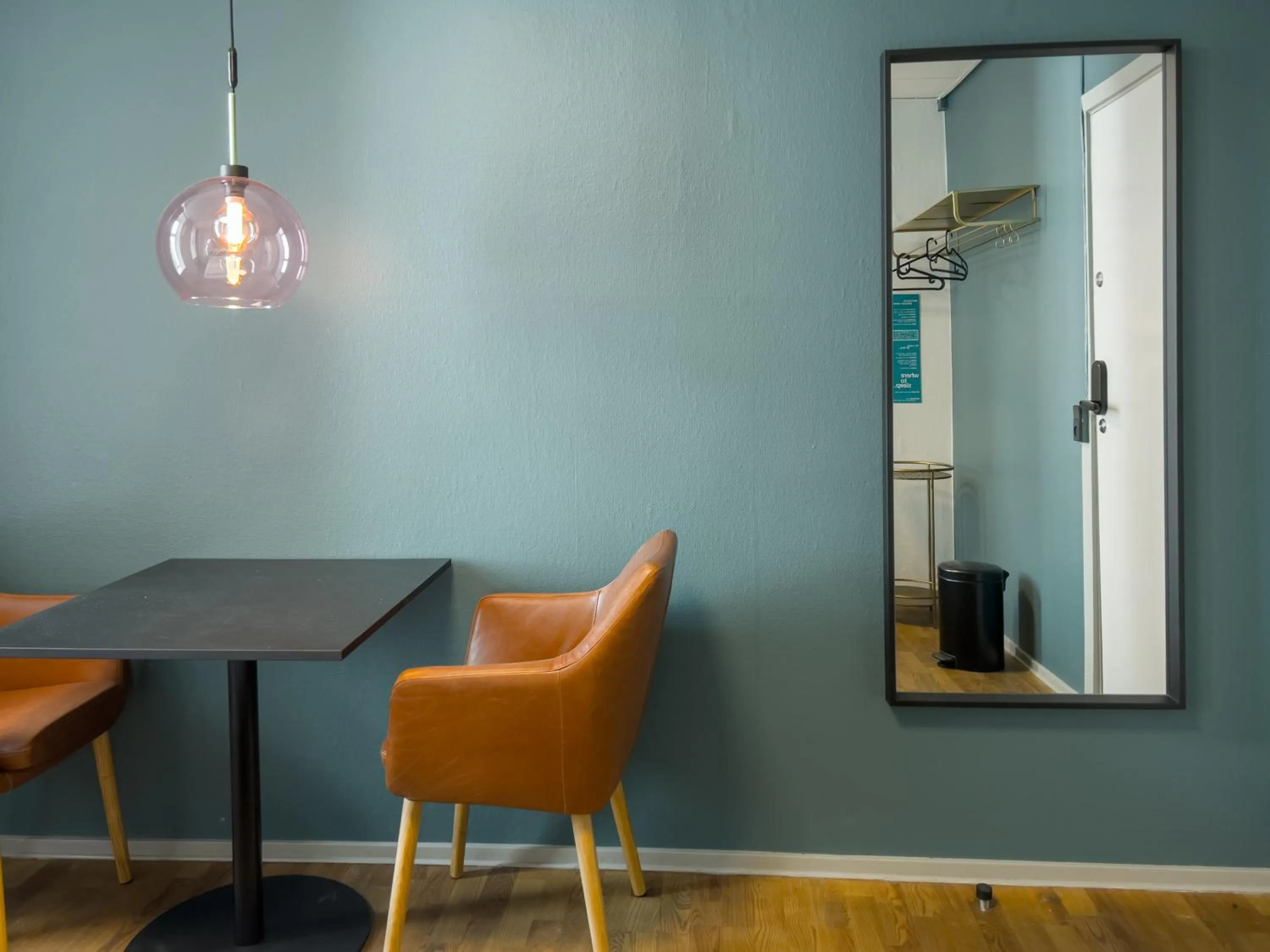 Seating area in where to sleep