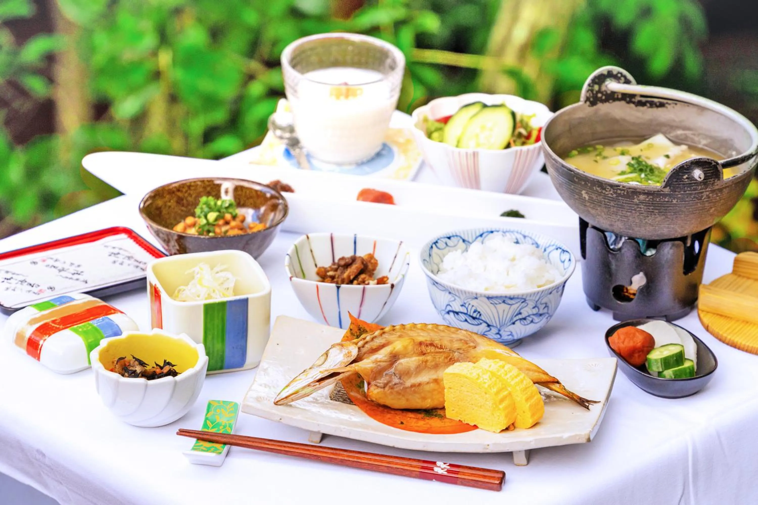 Breakfast in Ryotei Matsubaya