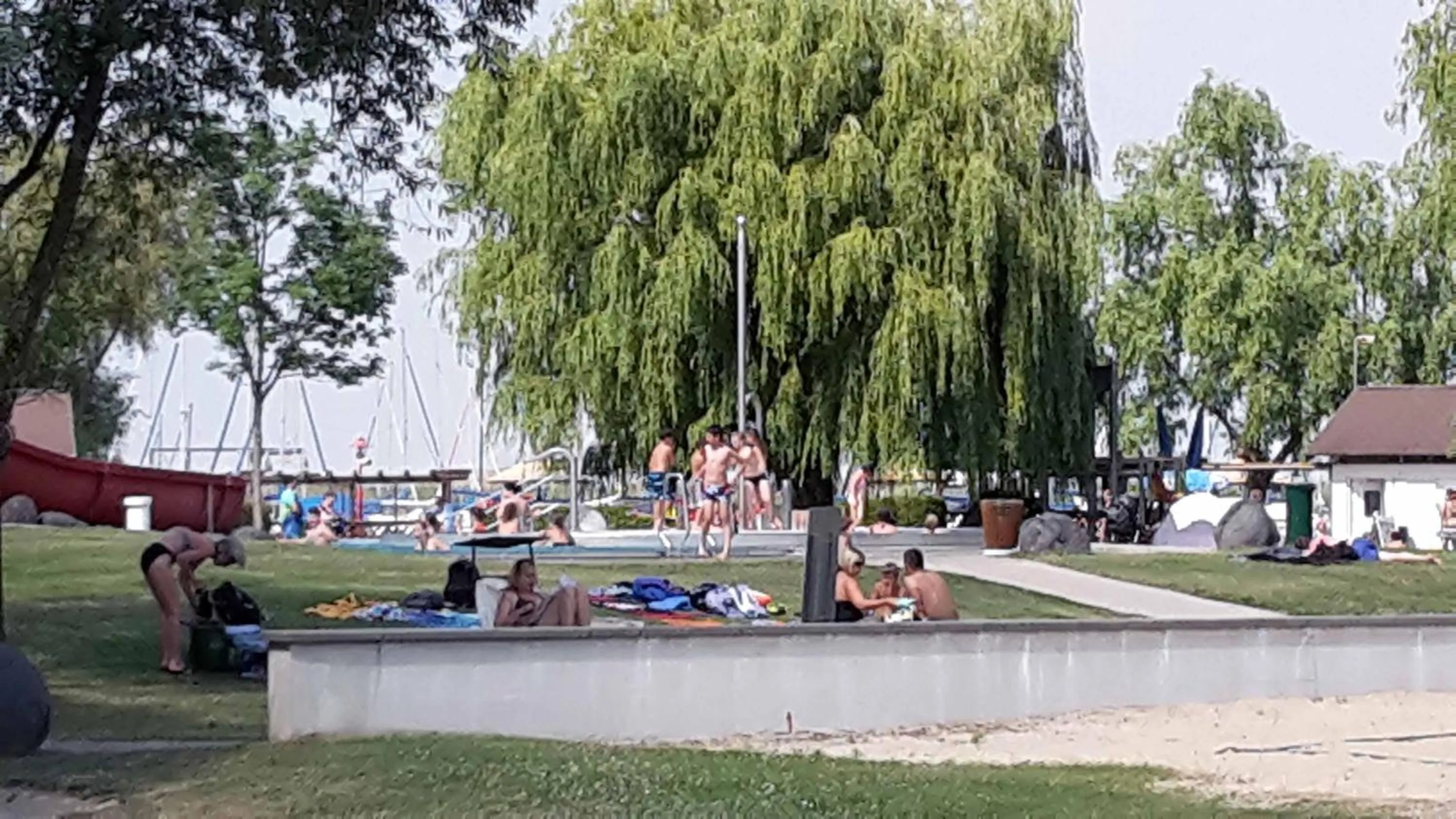 Aqua park in Hotel am See Rust