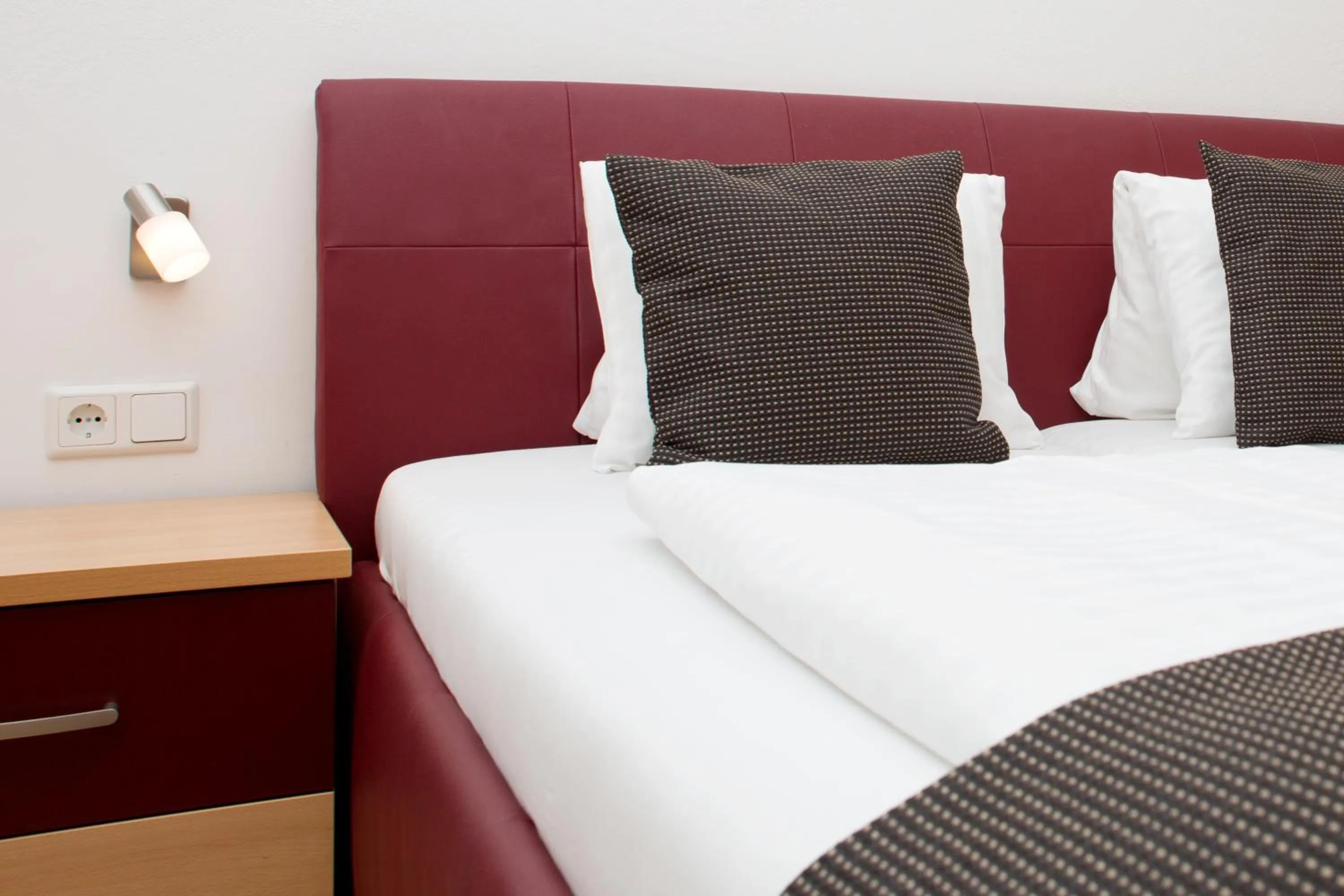 Decorative detail, Bed in Hotel am See Rust