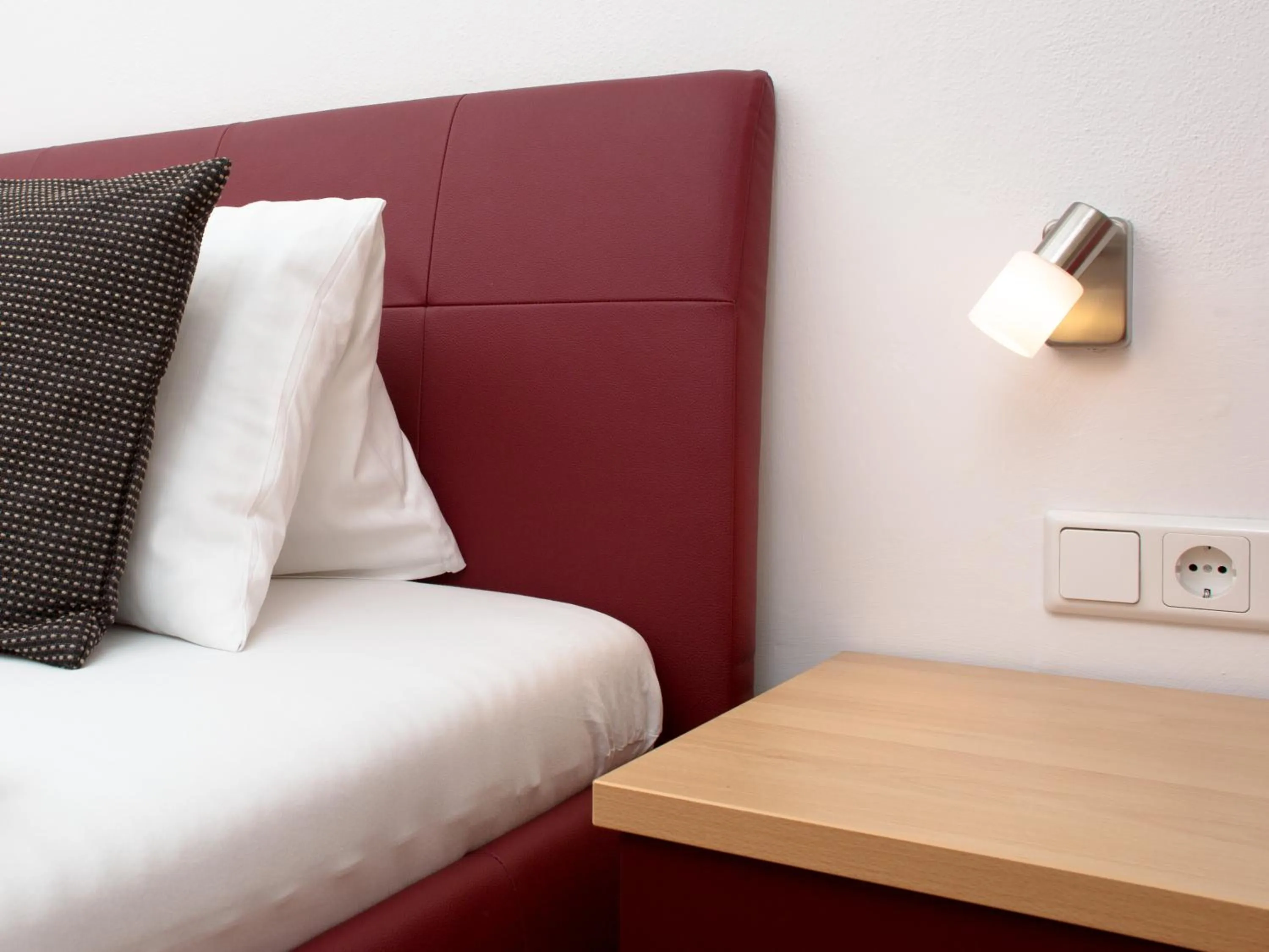 Decorative detail, Bed in Hotel am See Rust