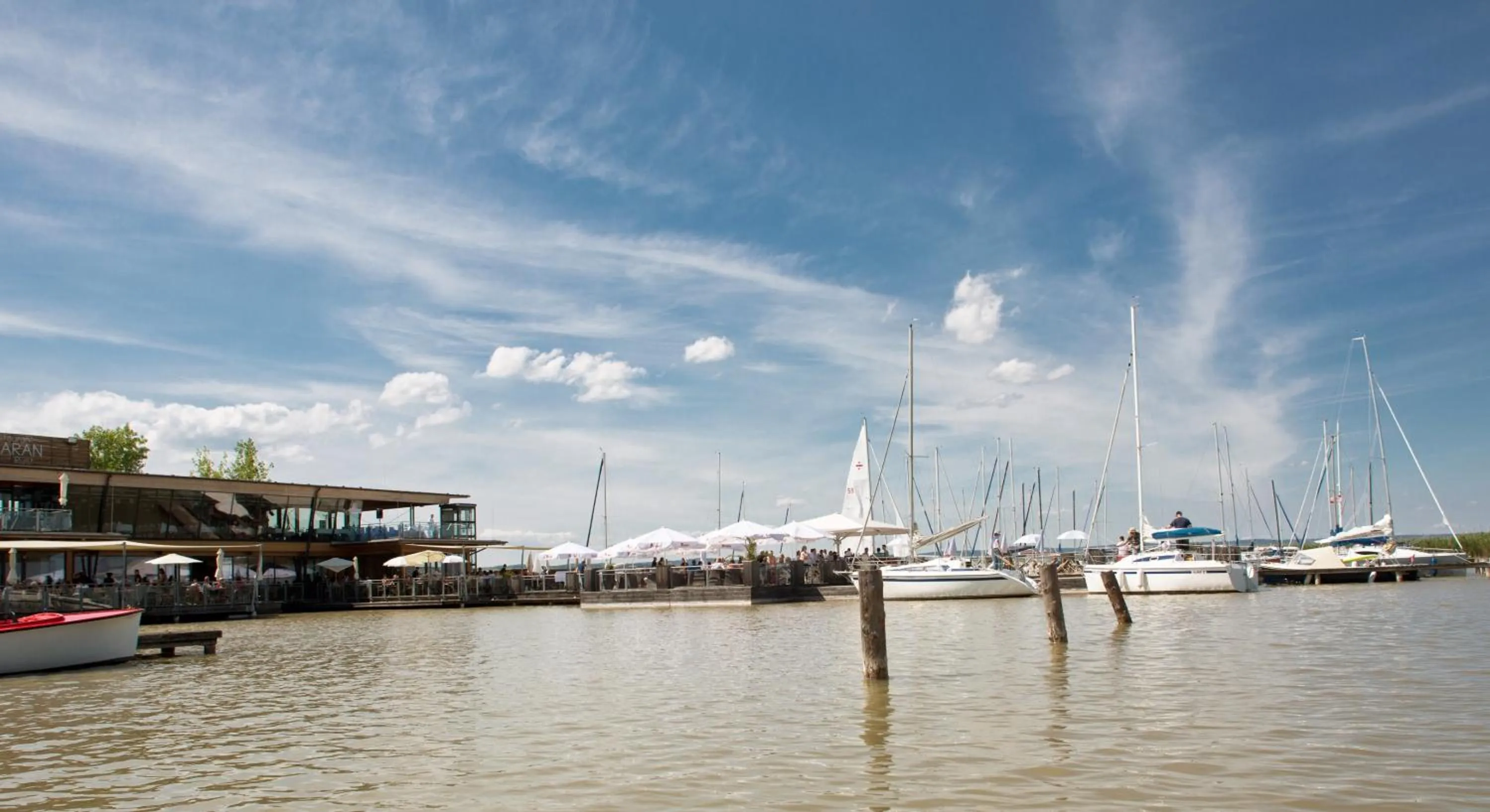 Lake view in Hotel am See Rust