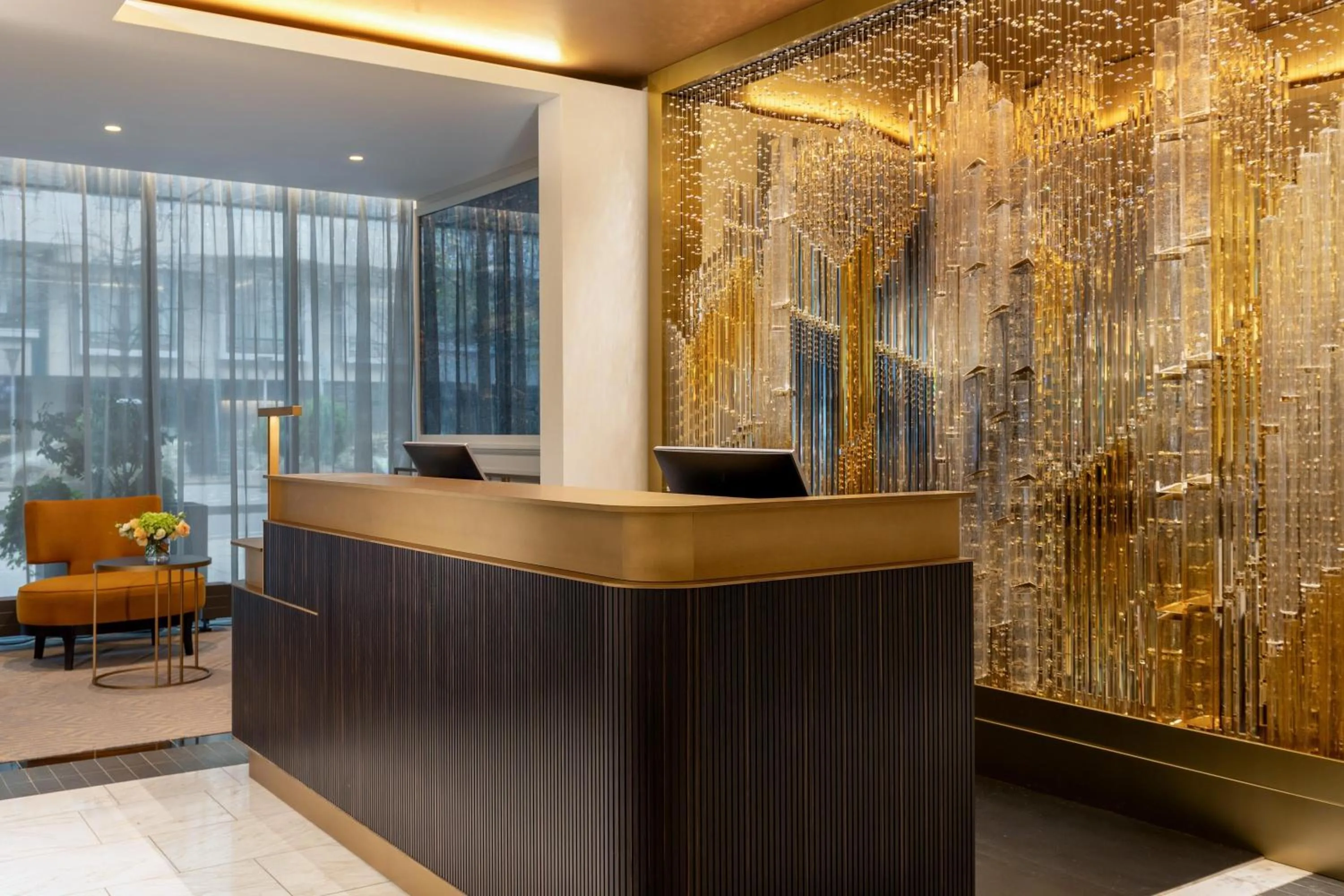 Lobby or reception in Hilton Prague Old Town