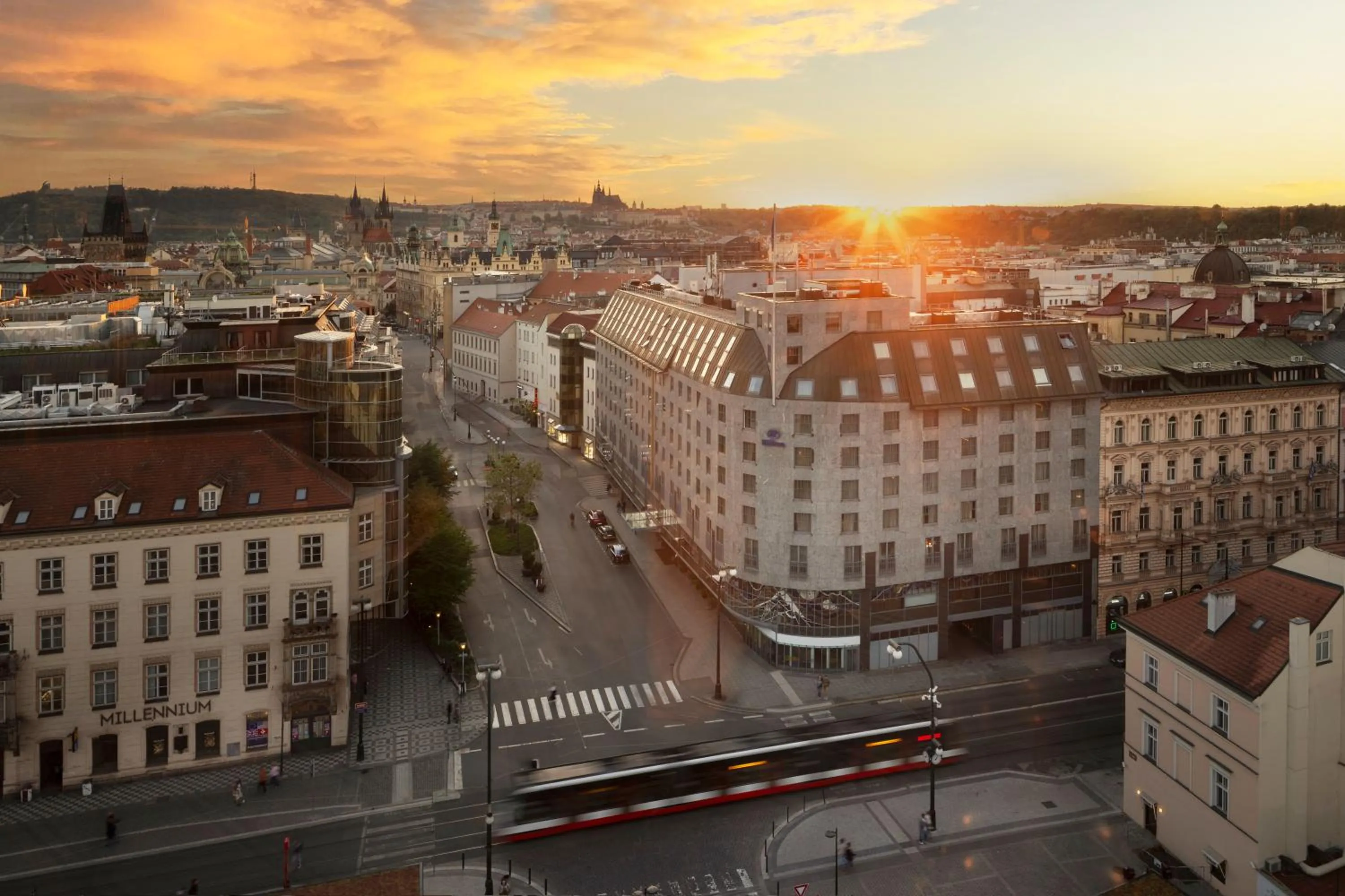 Property building in Hilton Prague Old Town