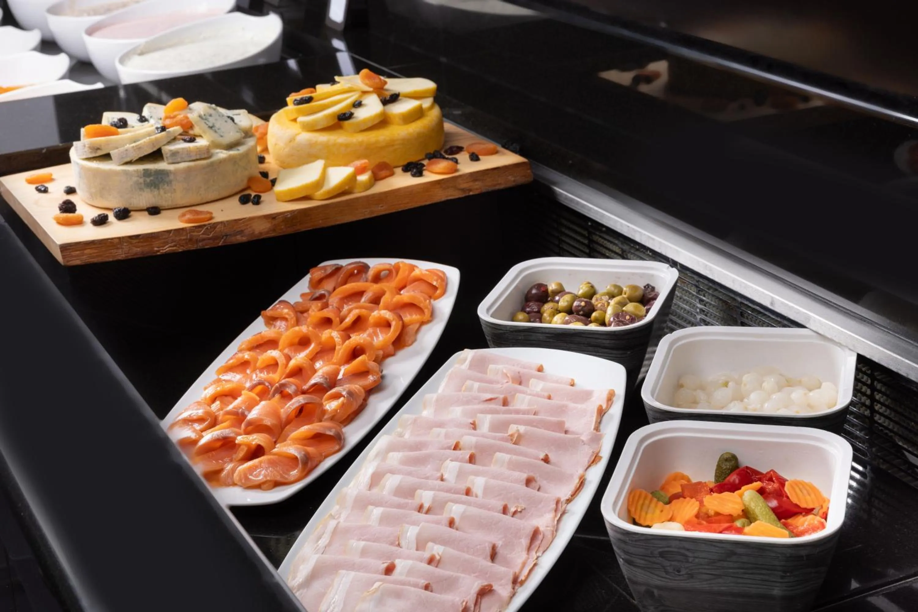 Buffet breakfast in Hilton Prague Old Town