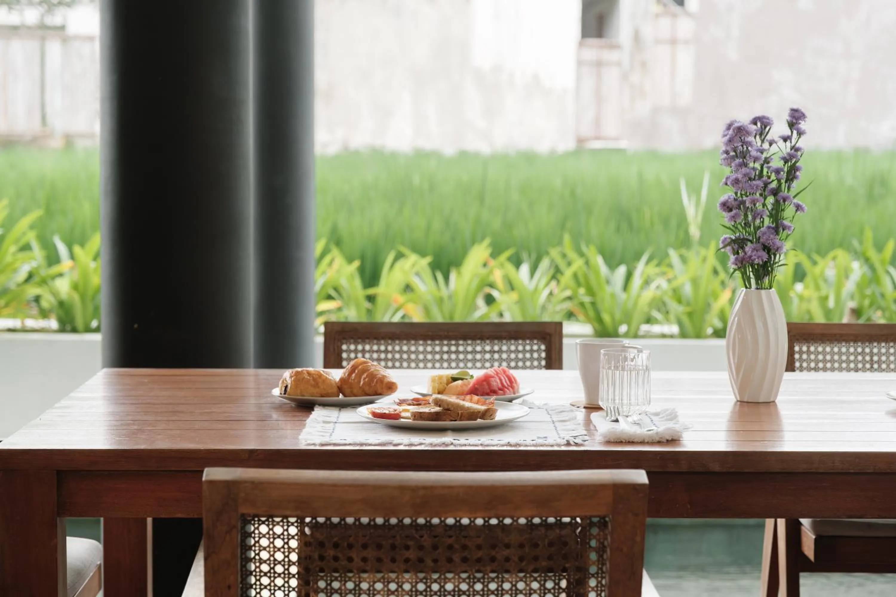 Dining area in Mandala Residences