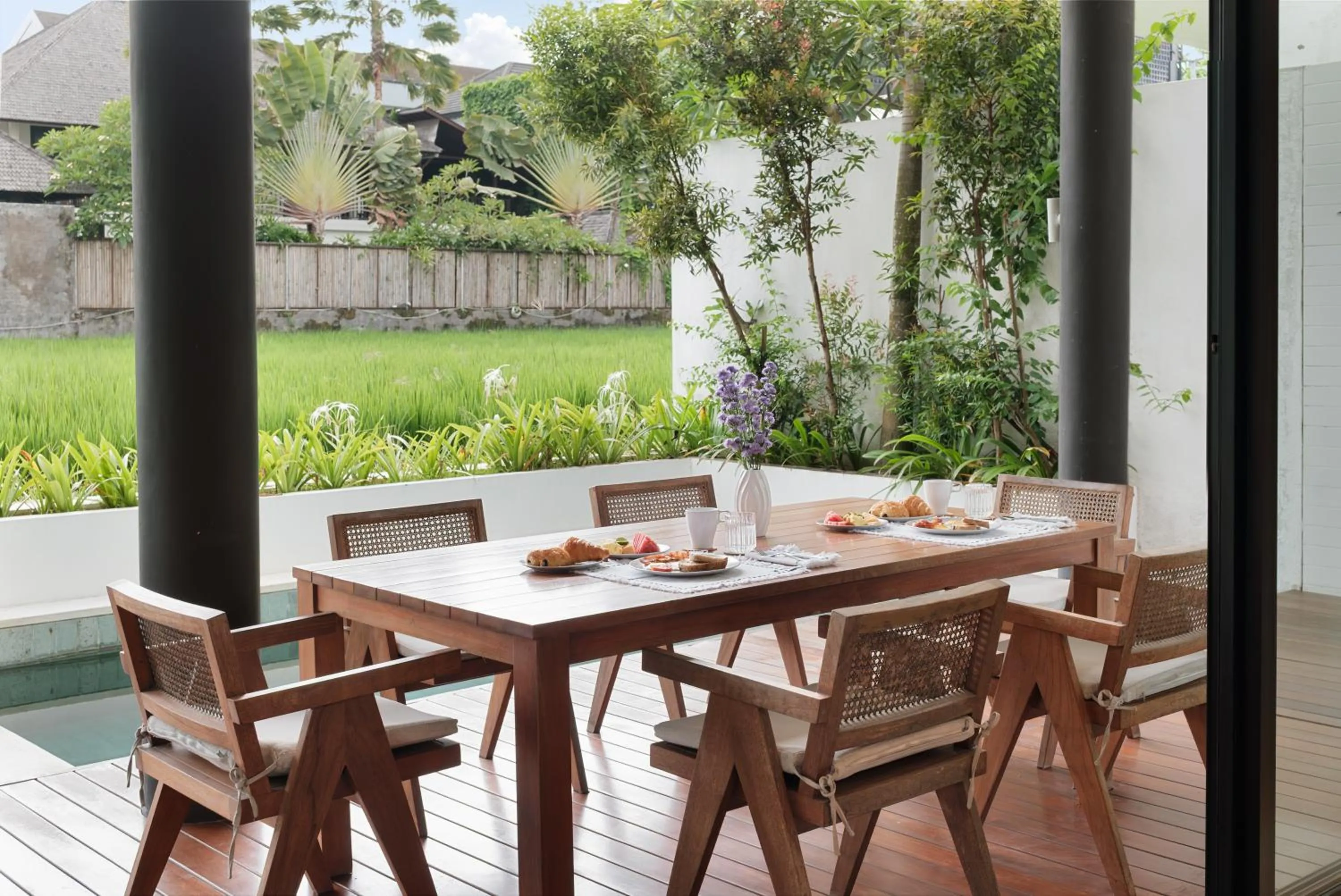 Dining area in Mandala Residences