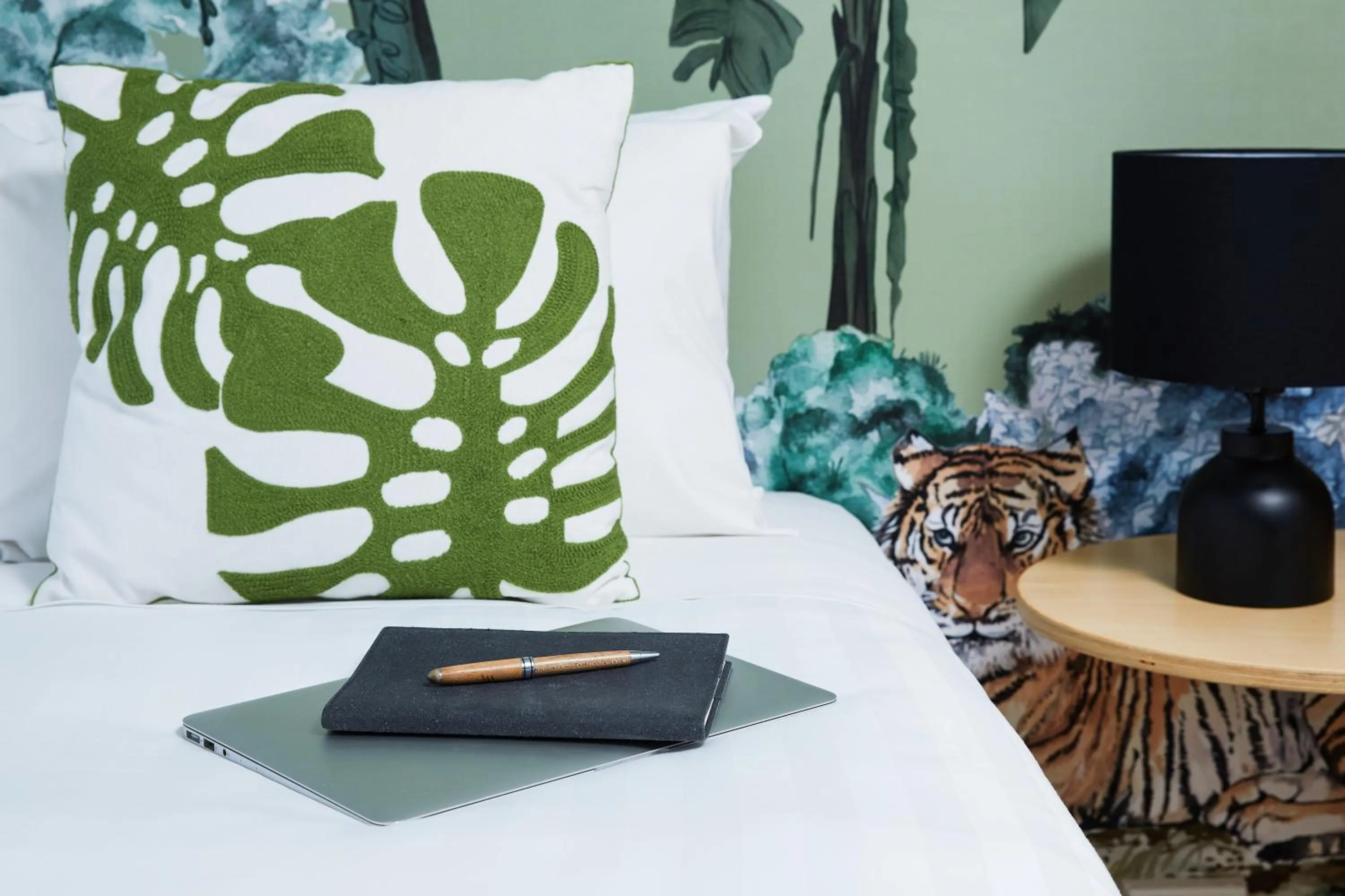 Bed in Tessa's on the Beach