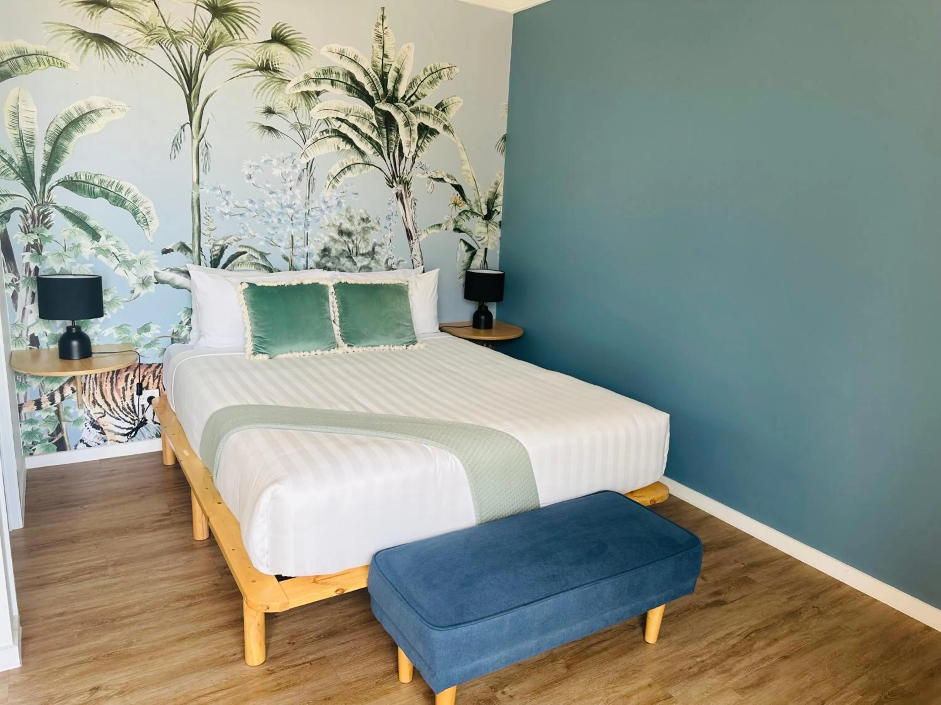 Bed in Tessa's on the Beach