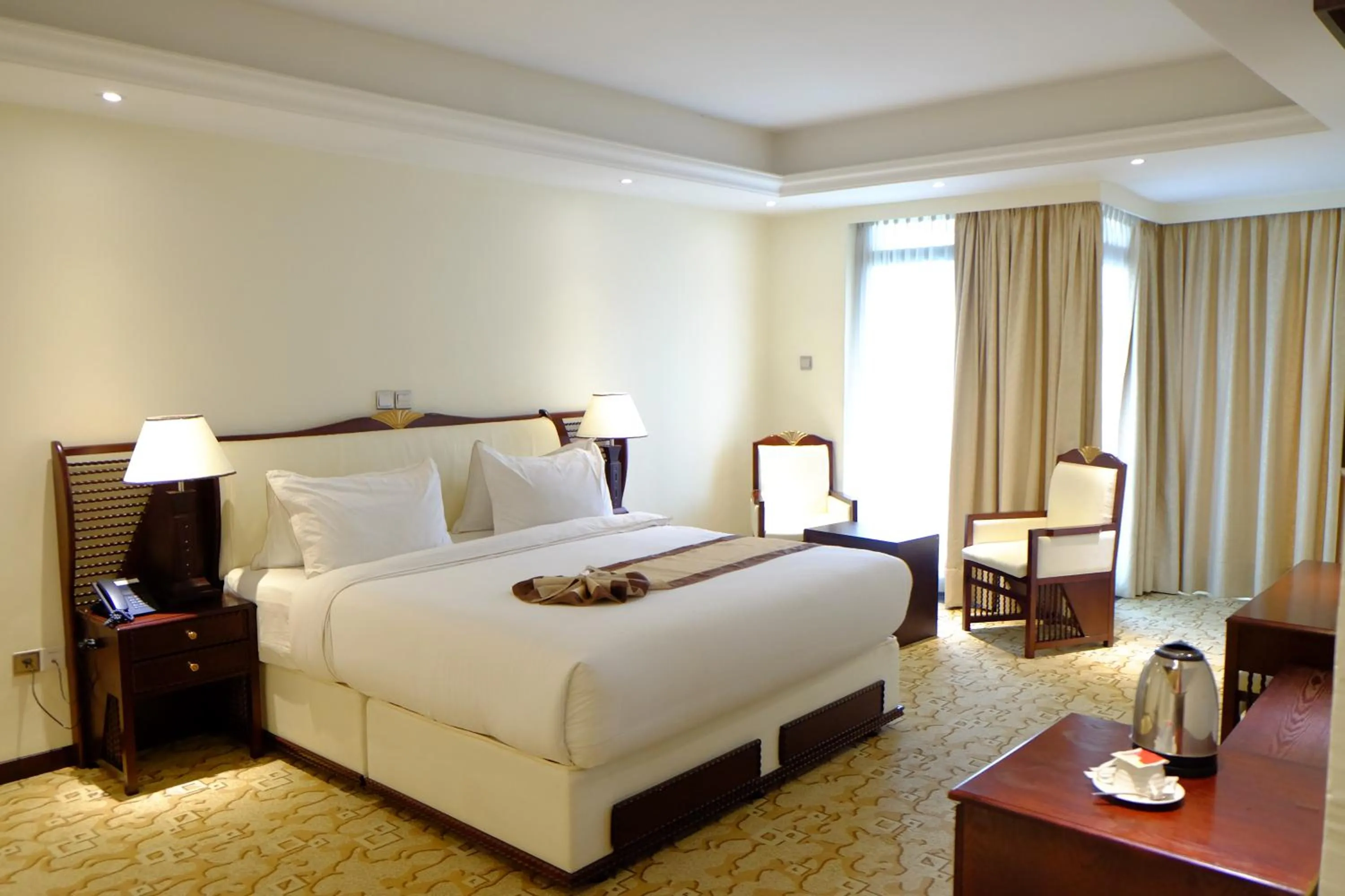 Living room in De Leopol Hotel