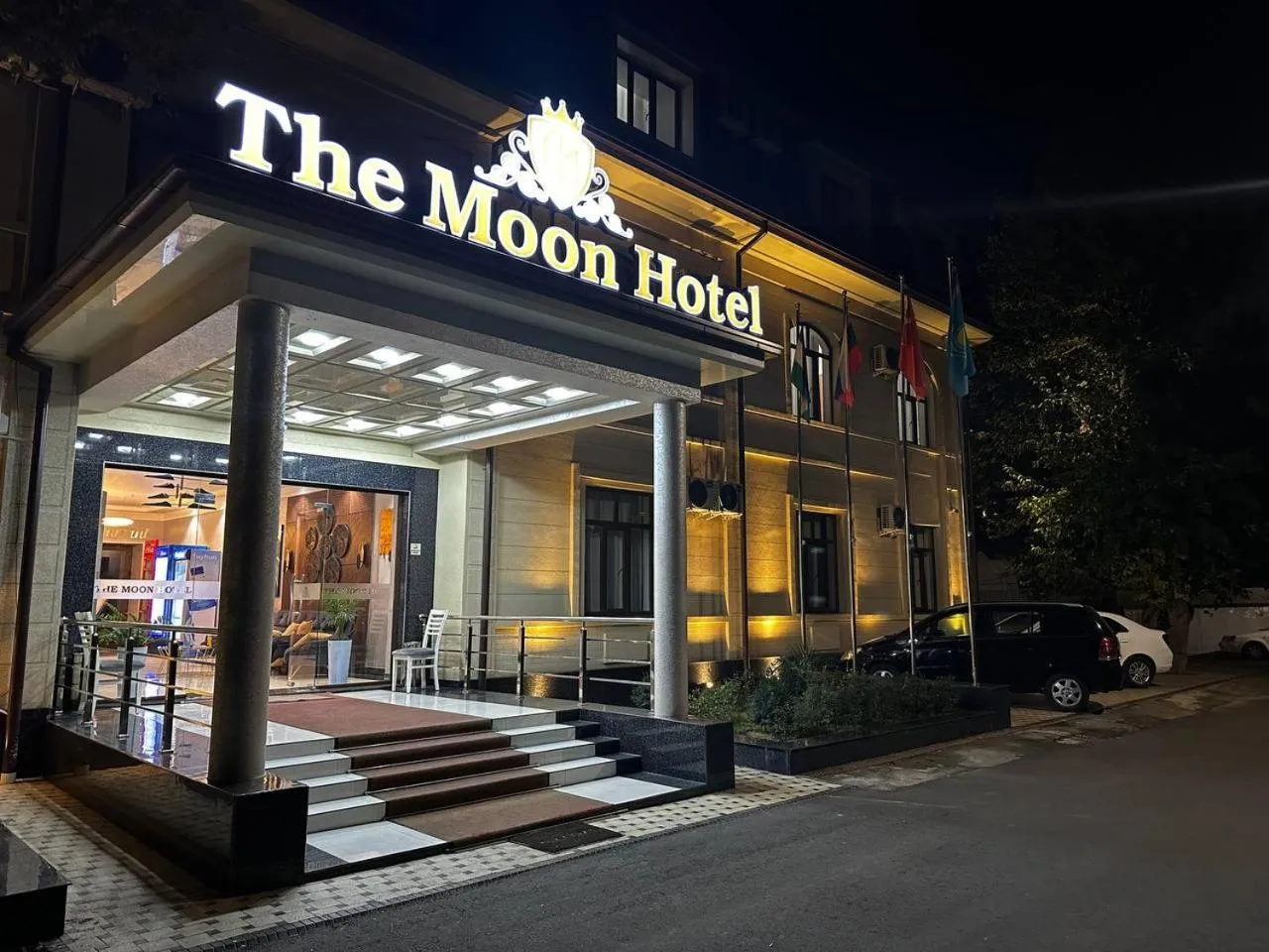 Property building in The Moon Hotel