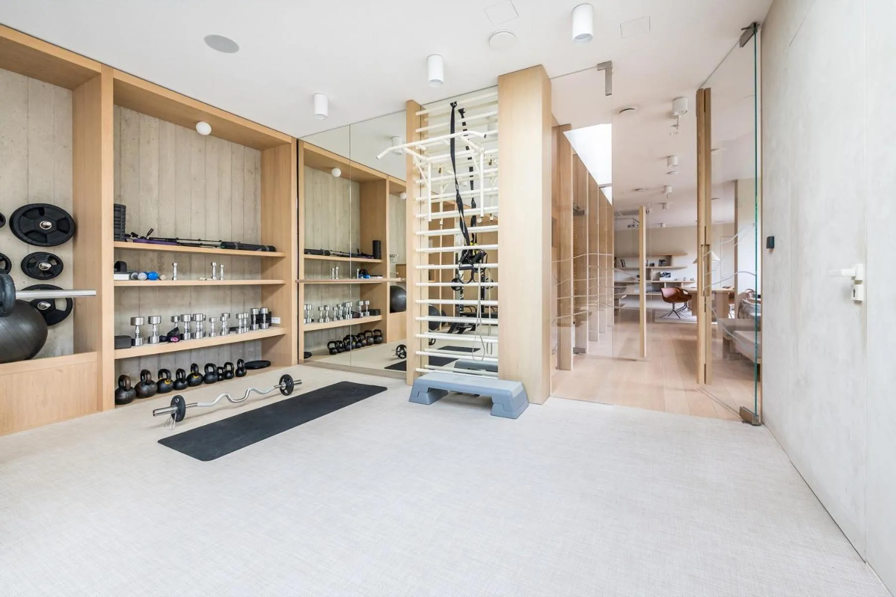 Fitness centre/facilities in Nadmorski Dwór - Green Apartment
