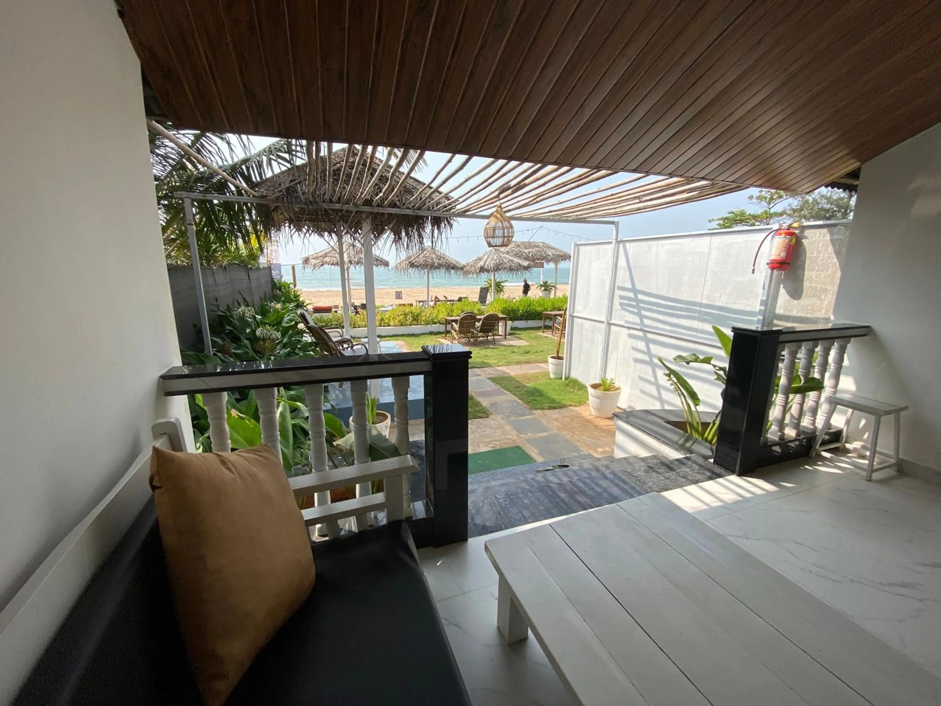 Patio in The Village Agonda