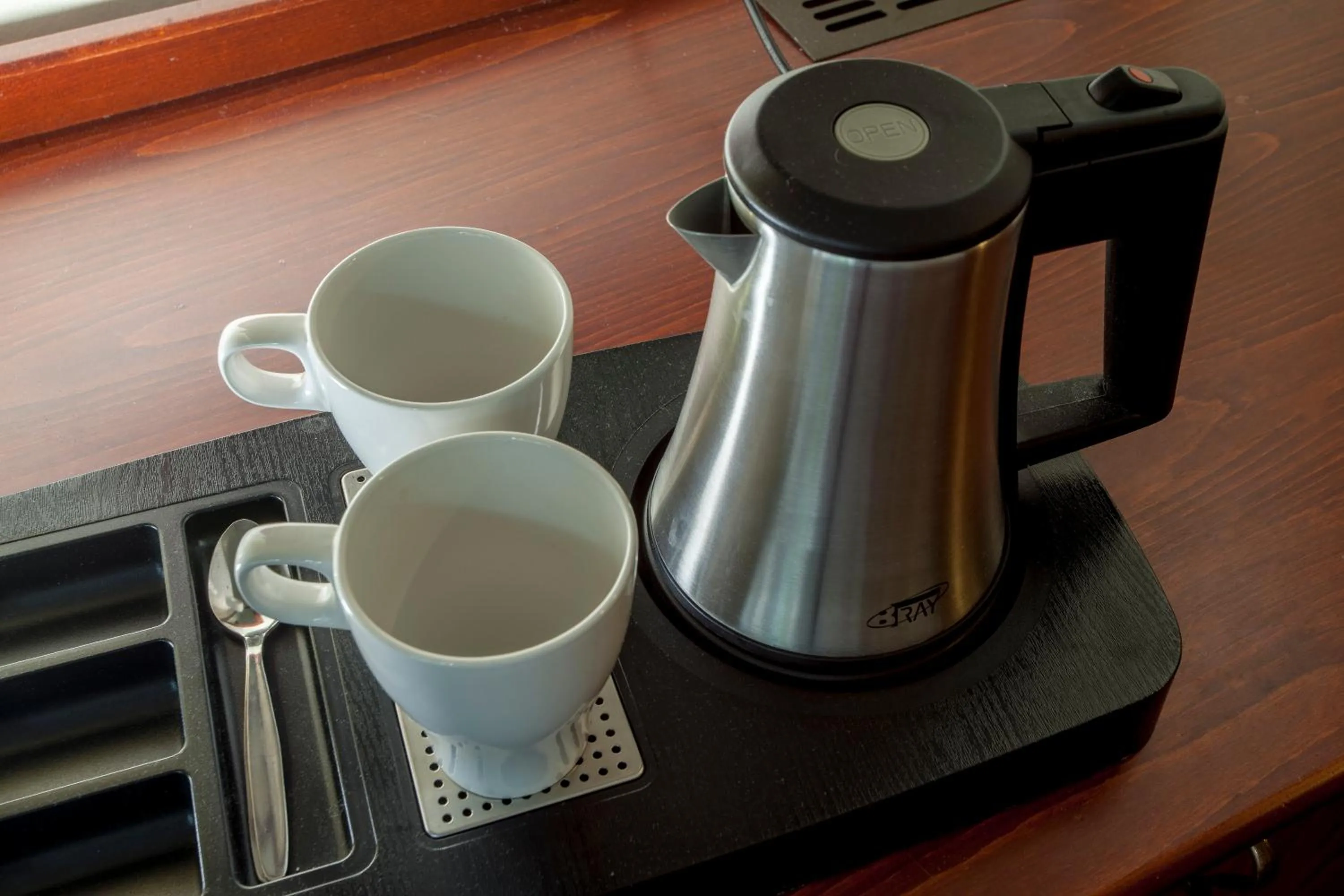 Coffee/tea facilities in Hotel Lunik