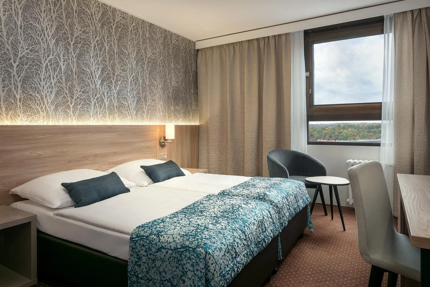 Bed in Congress & Wellness Hotel Olsanka