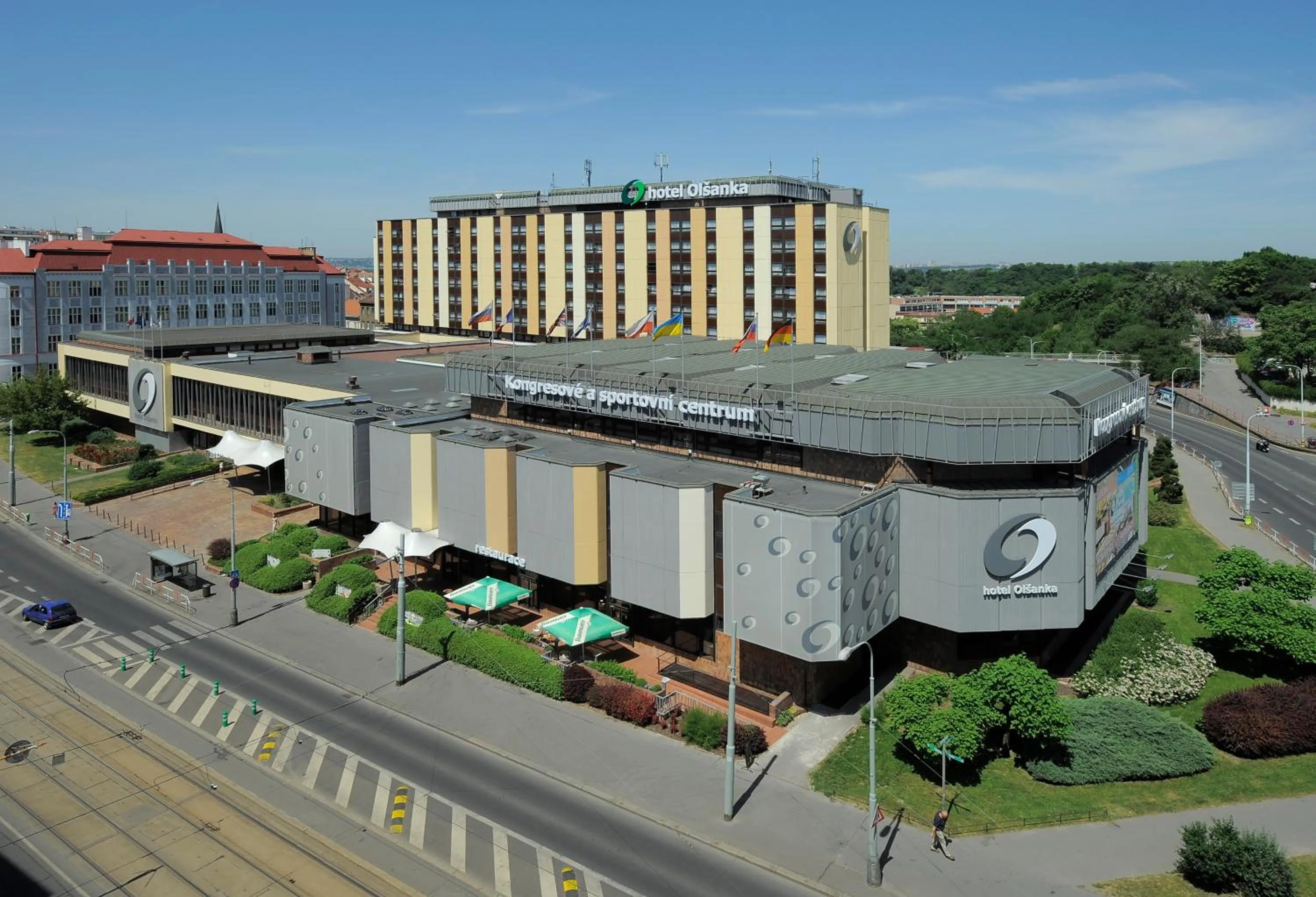 Bird's eye view in Congress & Wellness Hotel Olsanka