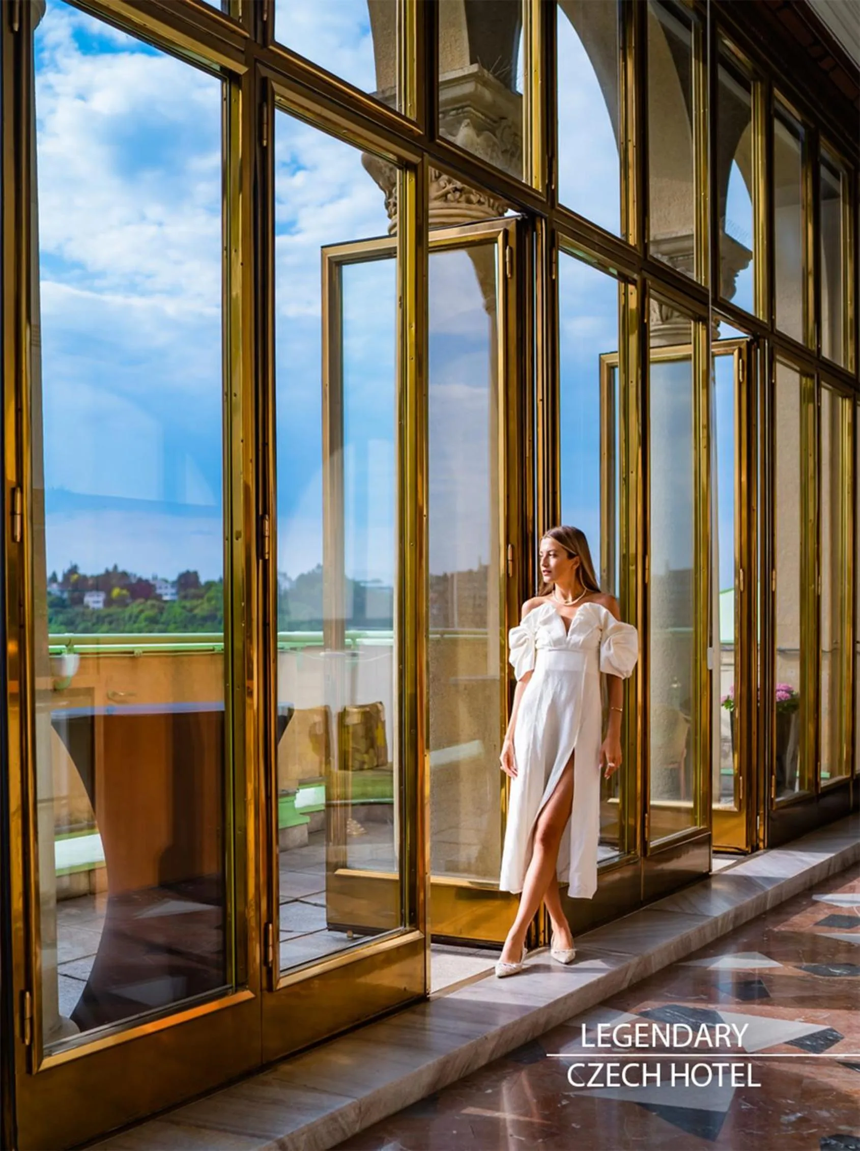 Lounge or bar in Grand Hotel International - Czech Leading Hotels