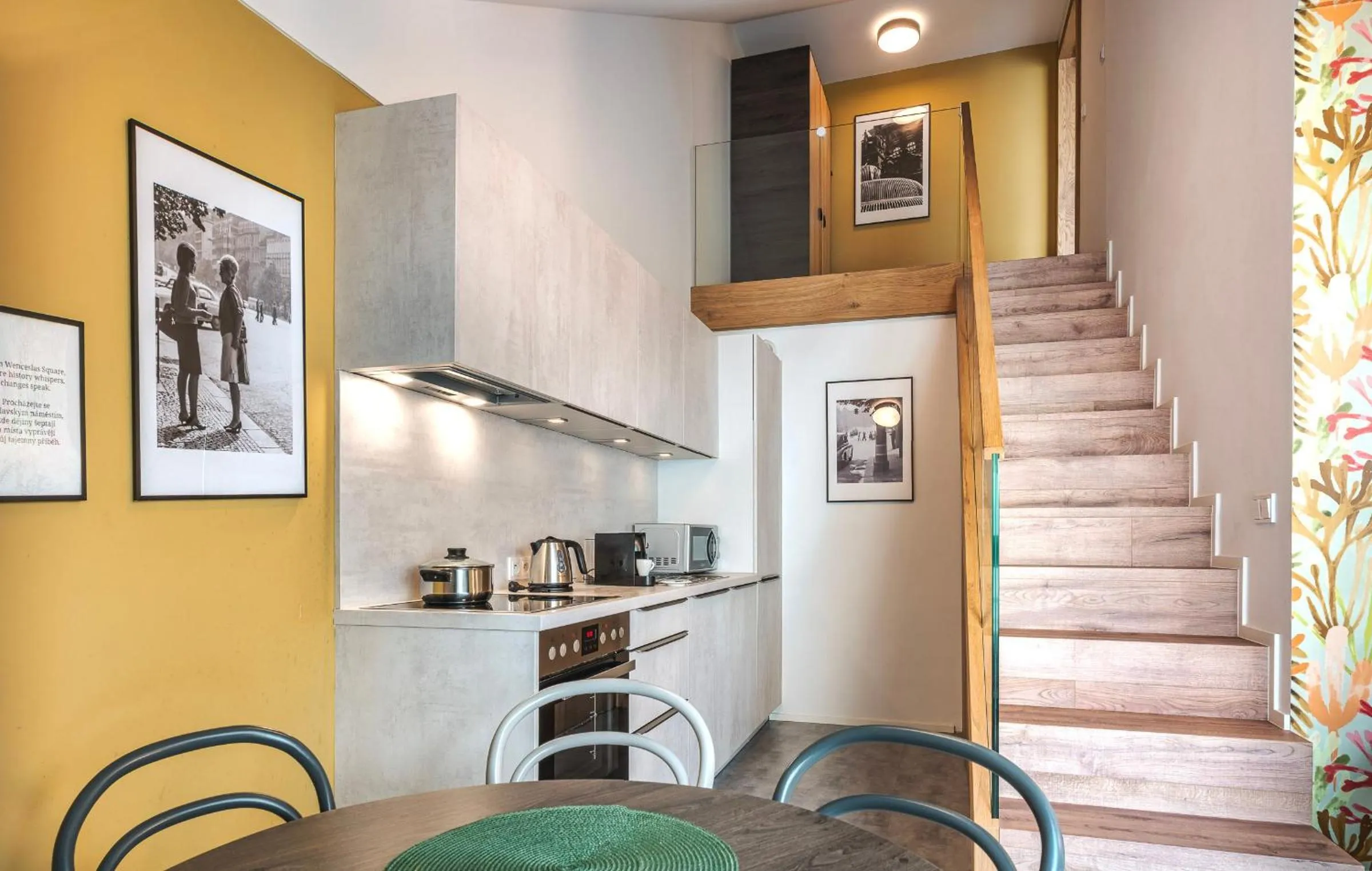 kitchen in VN48 Suites by Adrez