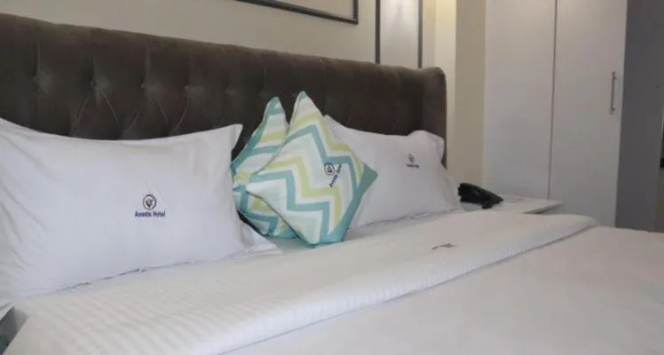 Bed in Avesta Hotel