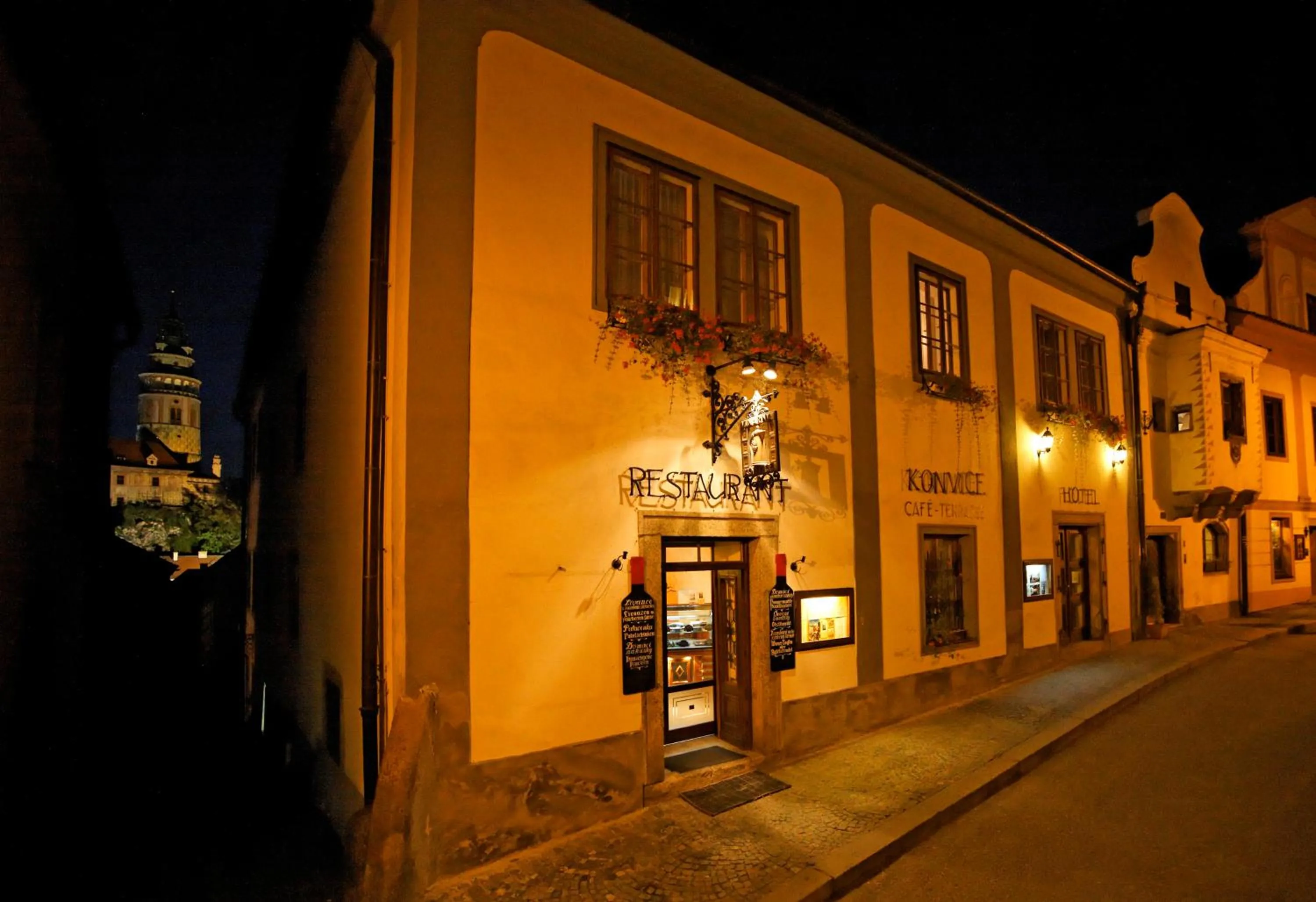 Property building in Hotel Konvice