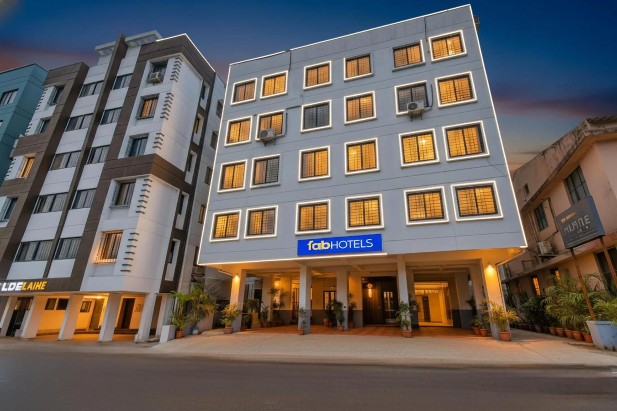 Property building in FabHotel White House - Nr Sinhagad speciality Hospital