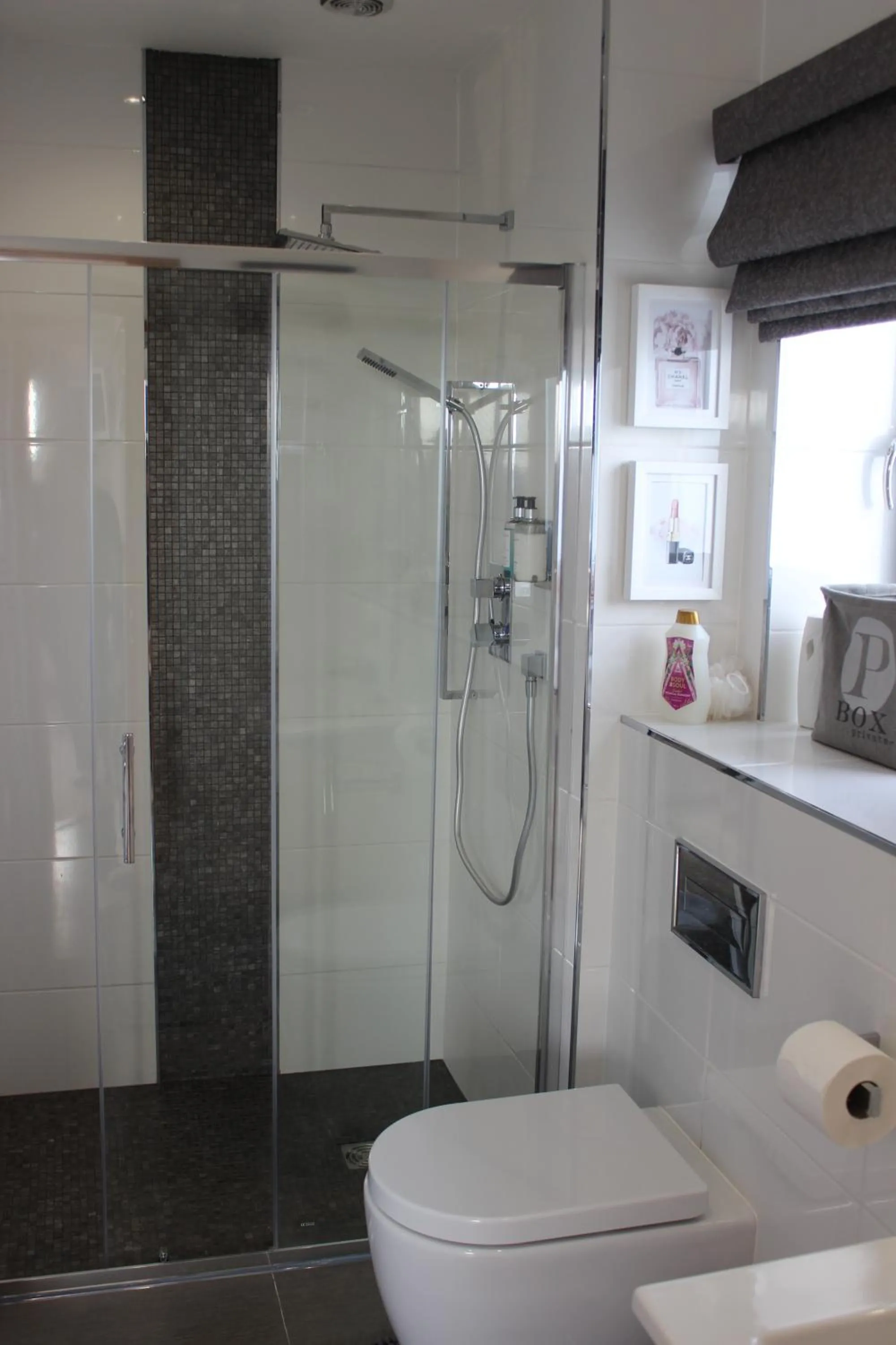Shower in Seren Las, Tenby