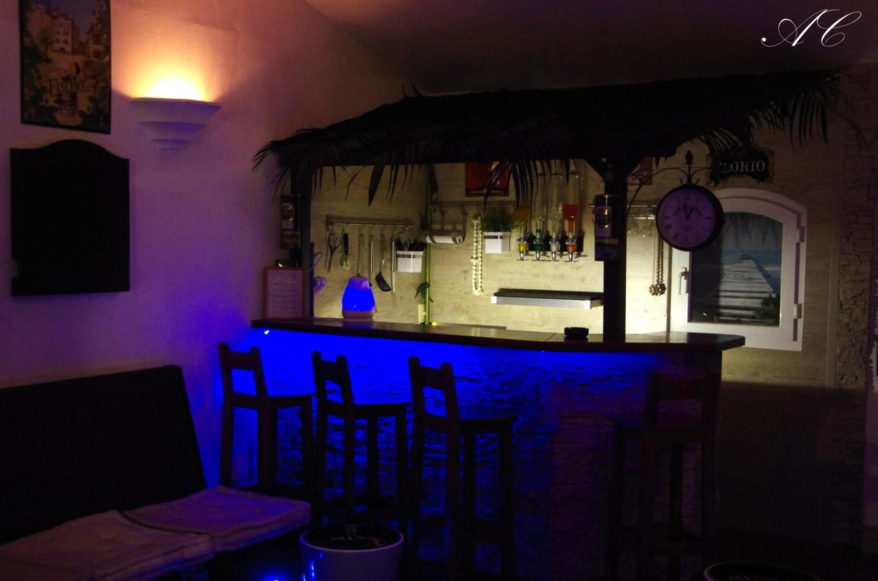 Lounge or bar in Chez Isabelle et Guy B&B